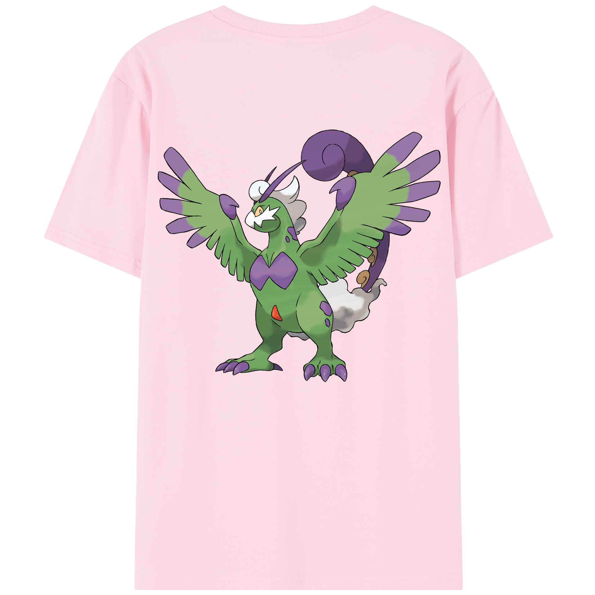 （画像用） ポケットモンスター Pokémon 綿100％半袖Tシャツ（背面プリント）