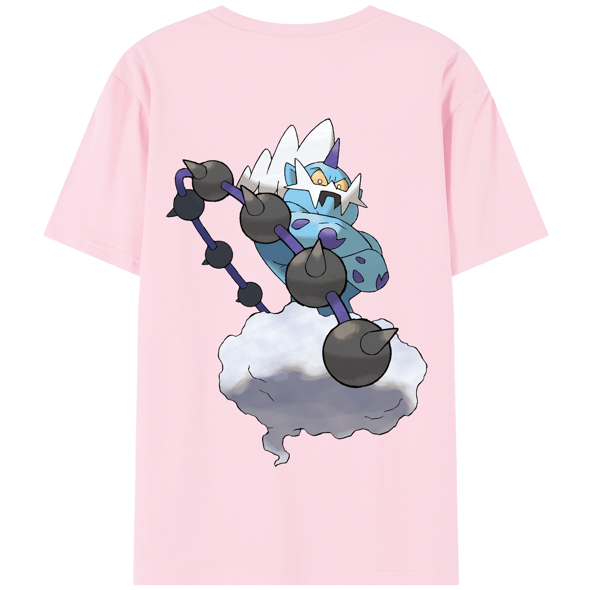 （画像用） ポケットモンスター Pokémon 綿100％半袖Tシャツ（背面プリント）