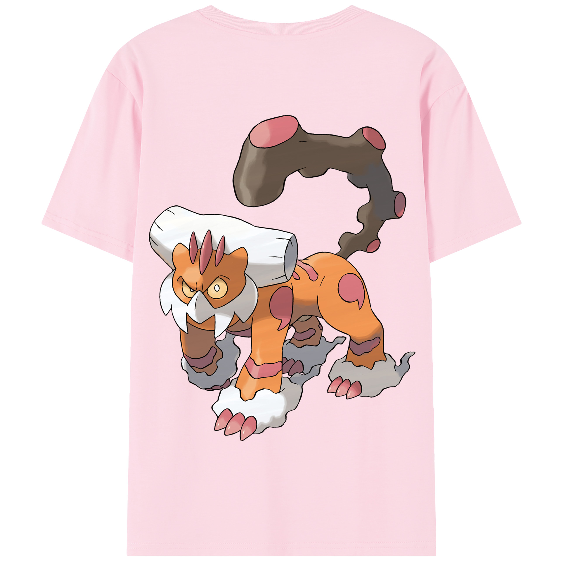 （画像用） ポケットモンスター Pokémon 綿100％半袖Tシャツ（背面プリント）