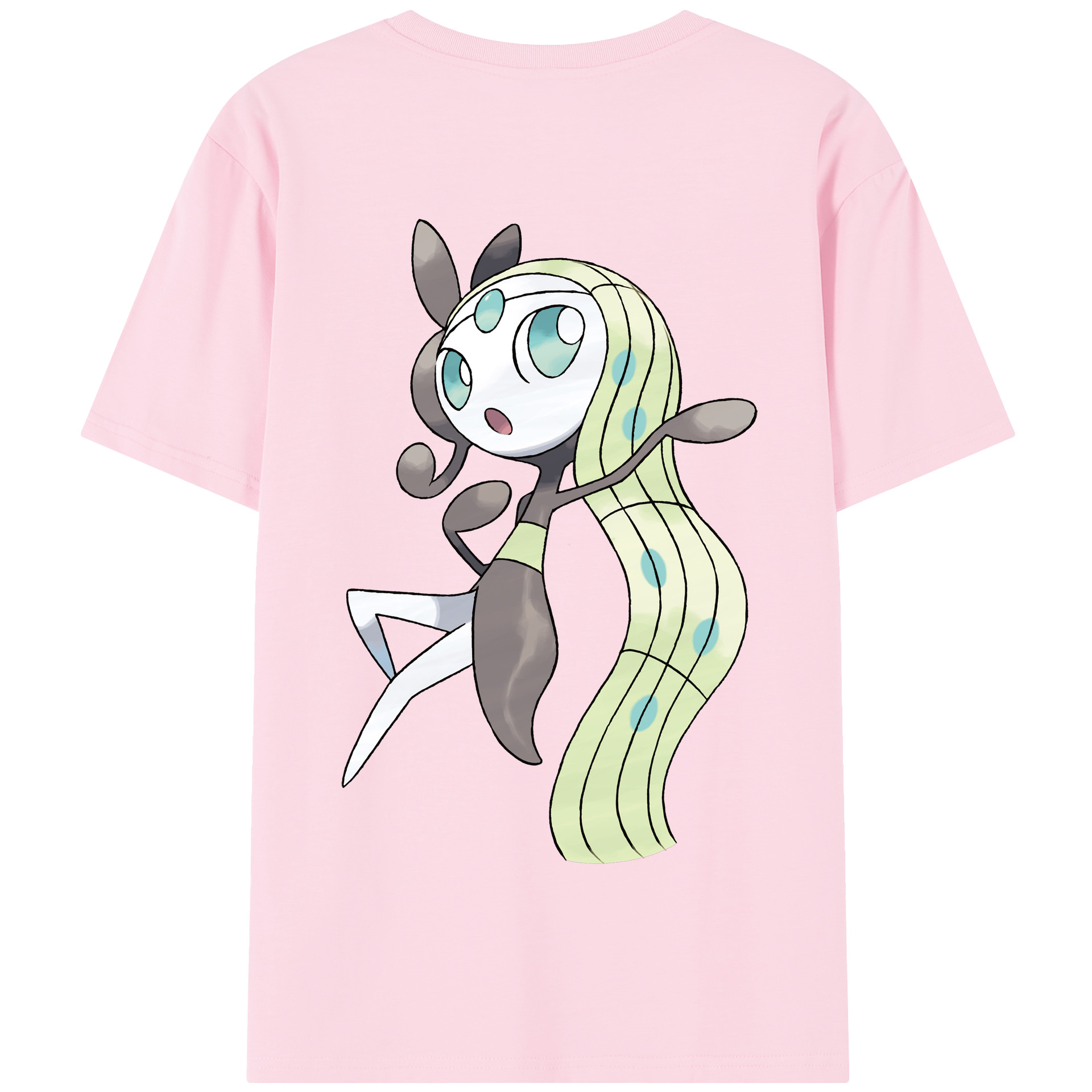 （画像用） ポケットモンスター Pokémon 綿100％半袖Tシャツ（背面プリント）