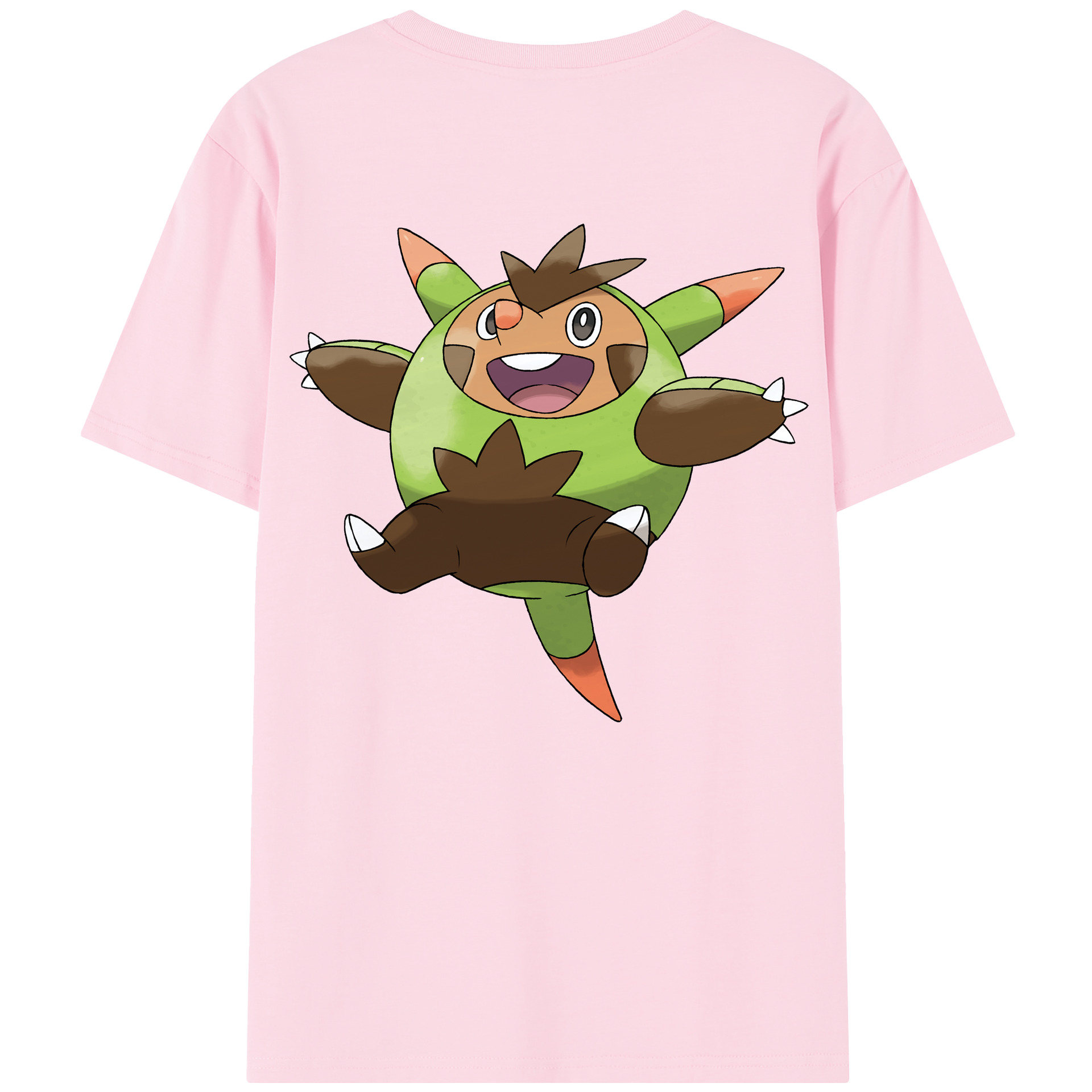 （画像用） ポケットモンスター Pokémon 綿100％半袖Tシャツ（背面プリント）