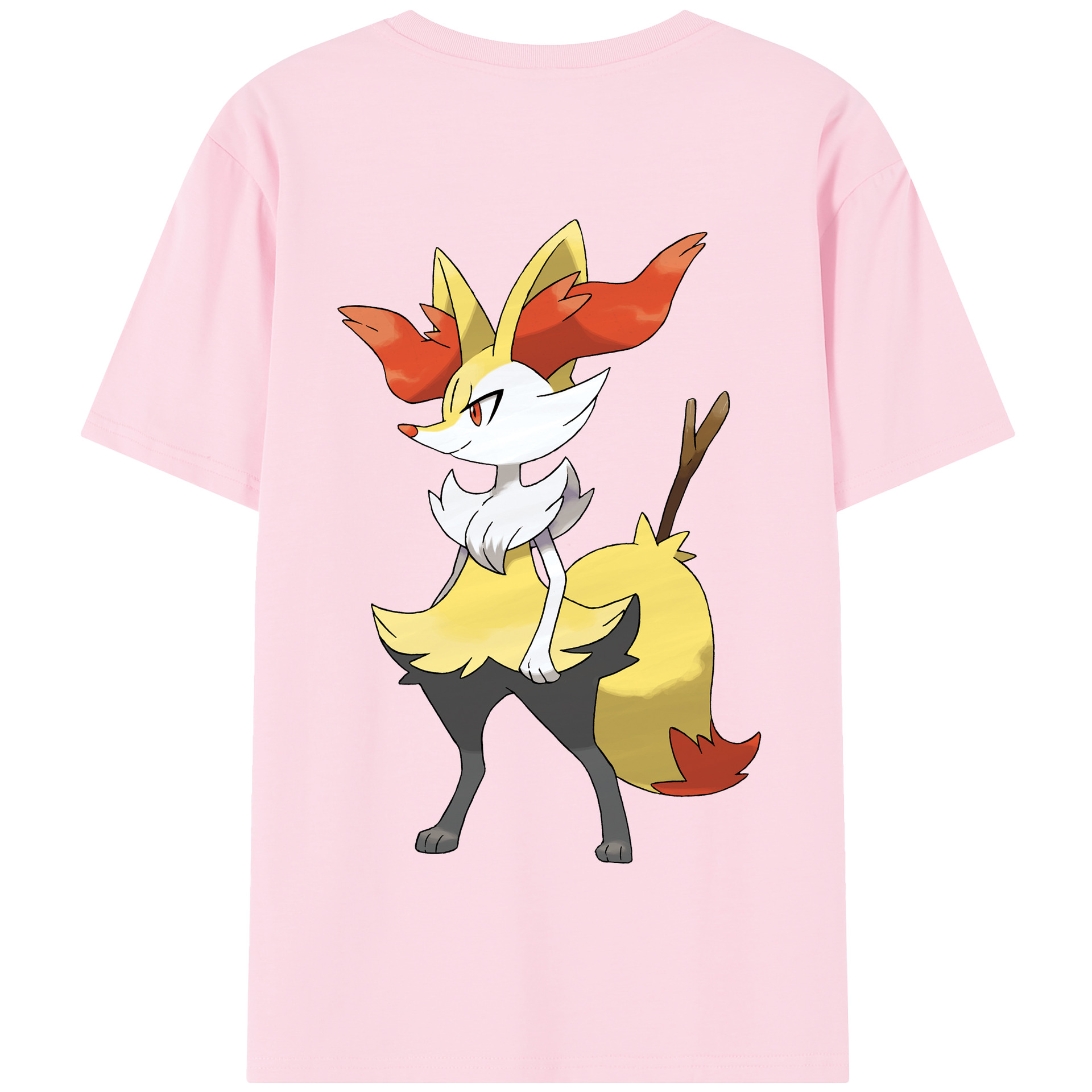 （画像用） ポケットモンスター Pokémon 綿100％半袖Tシャツ（背面プリント）