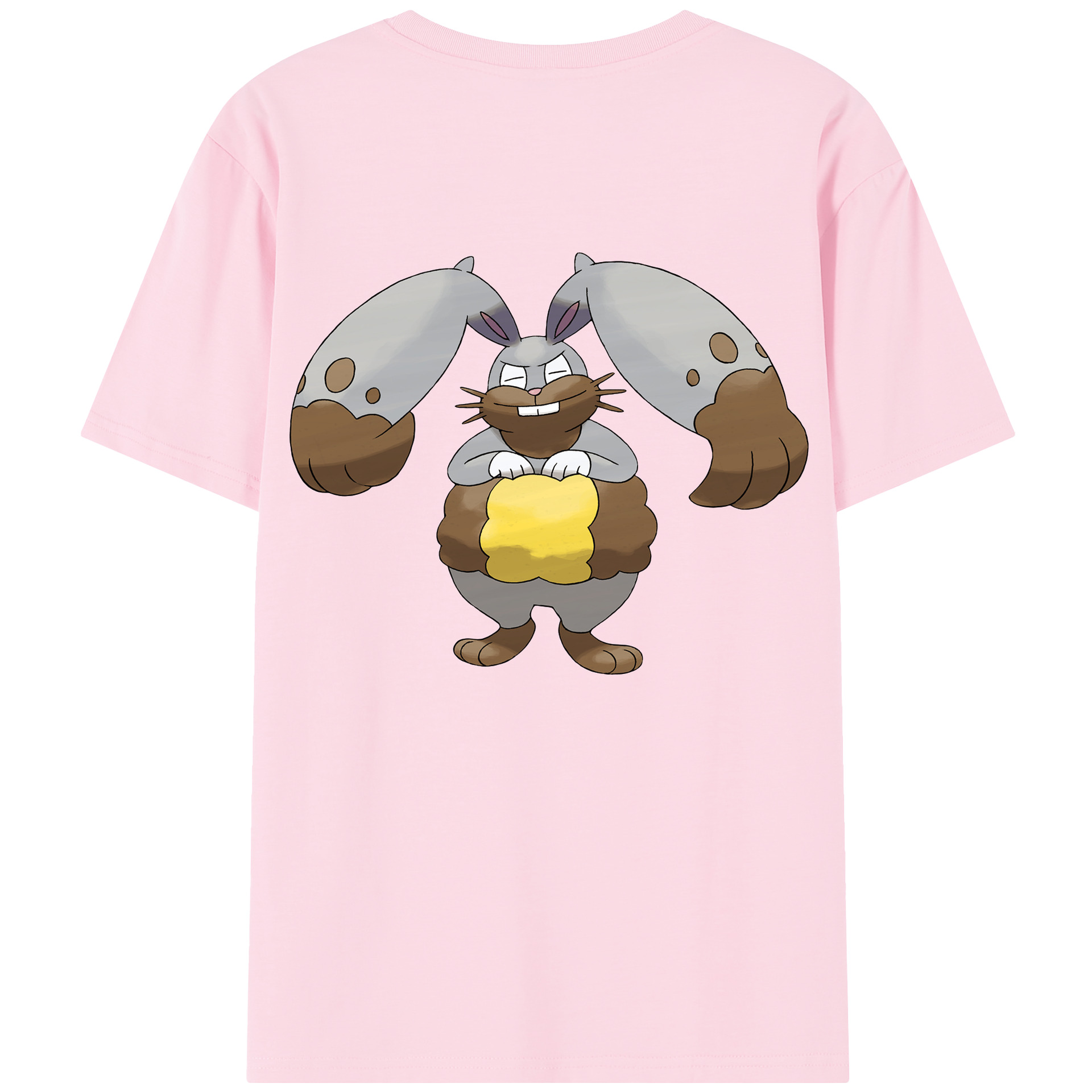 （画像用） ポケットモンスター Pokémon 綿100％半袖Tシャツ（背面プリント）