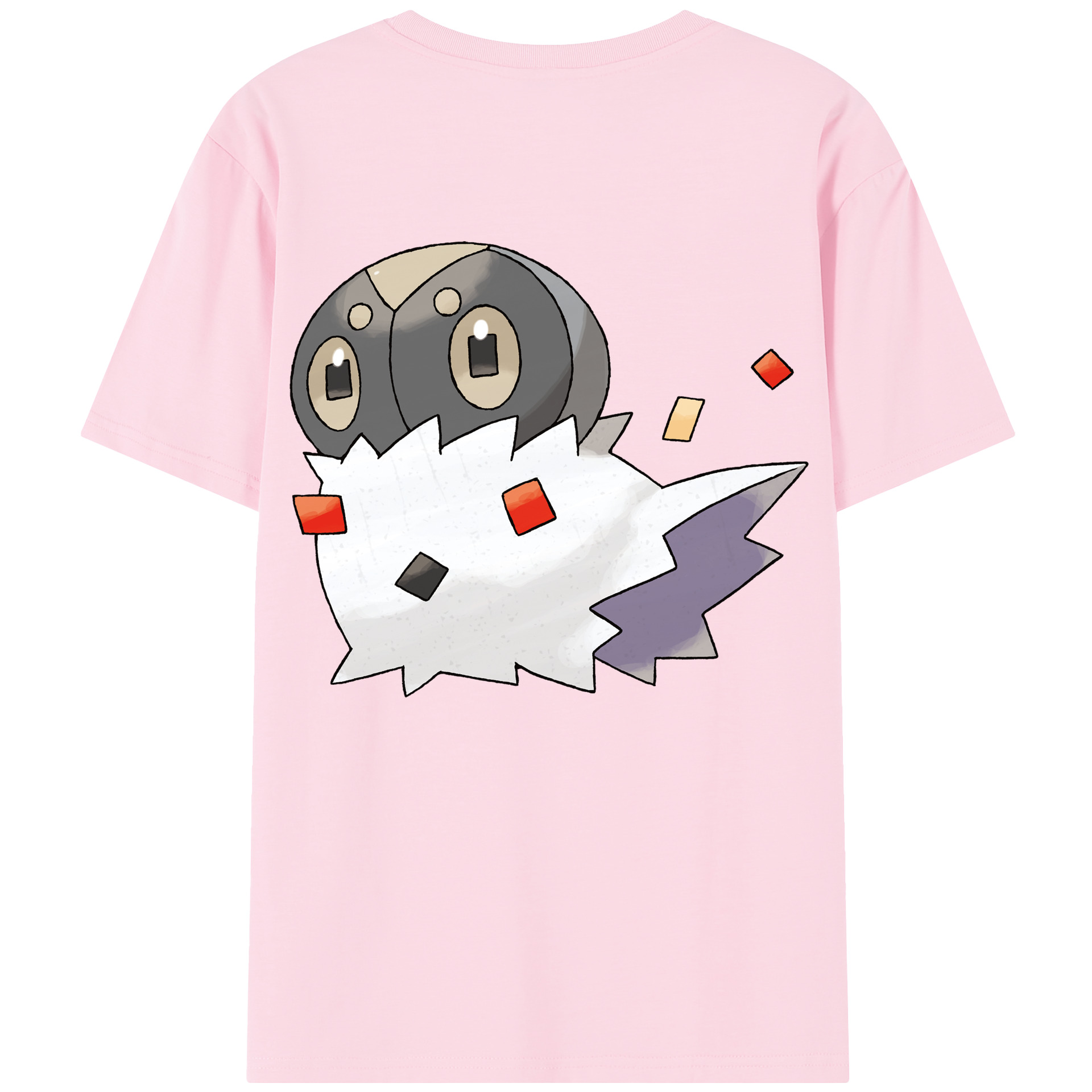 （画像用） ポケットモンスター Pokémon 綿100％半袖Tシャツ（背面プリント）