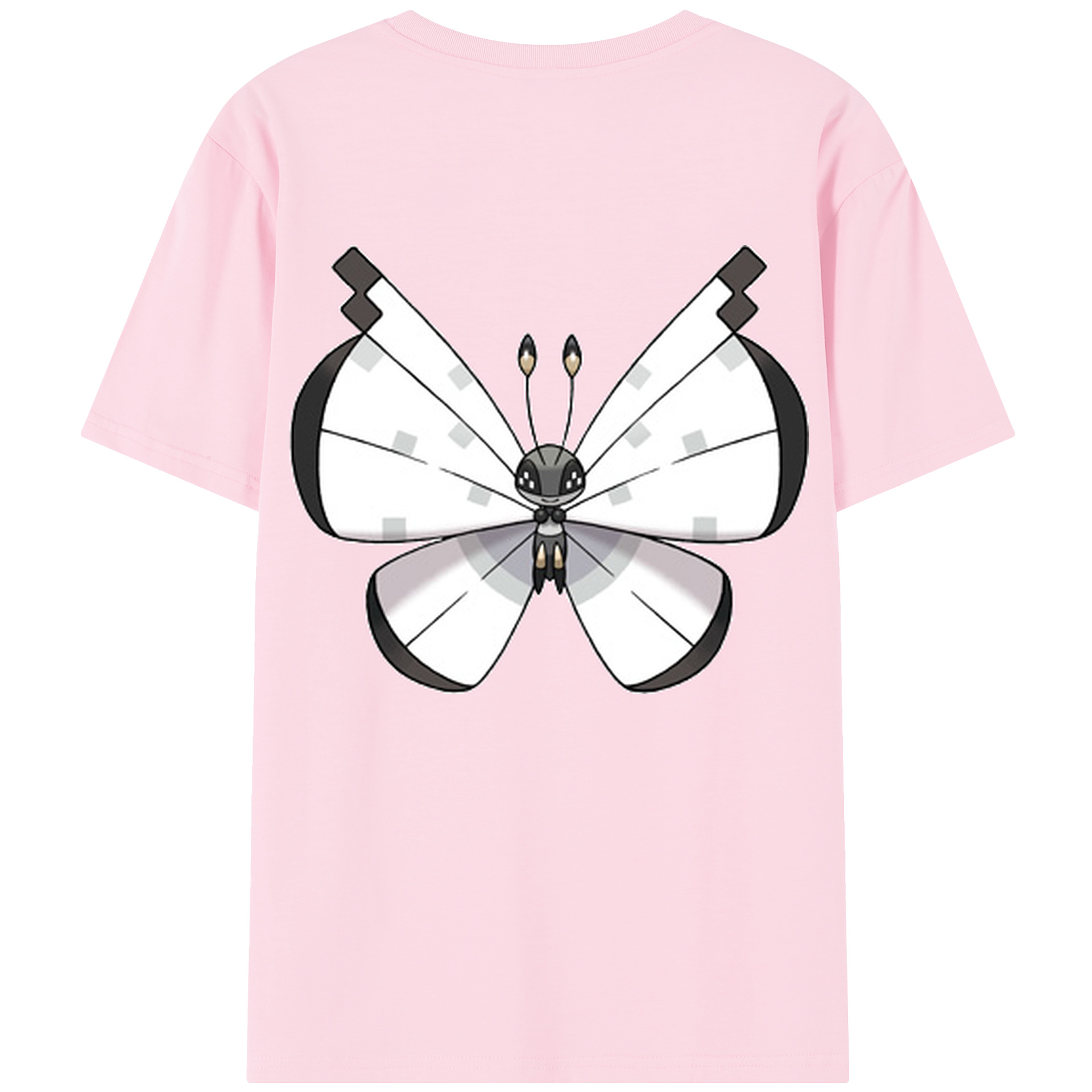 （画像用） ポケットモンスター Pokémon 綿100％半袖Tシャツ（背面プリント）