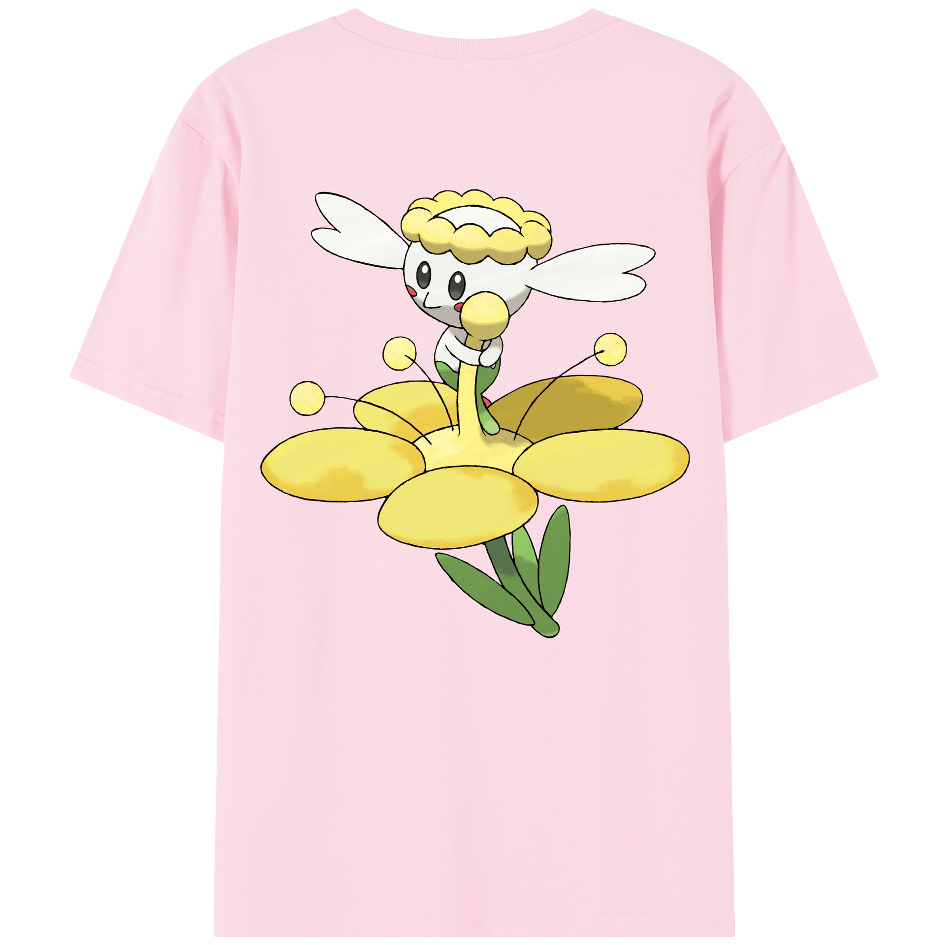 （画像用） ポケットモンスター Pokémon 綿100％半袖Tシャツ（背面プリント）