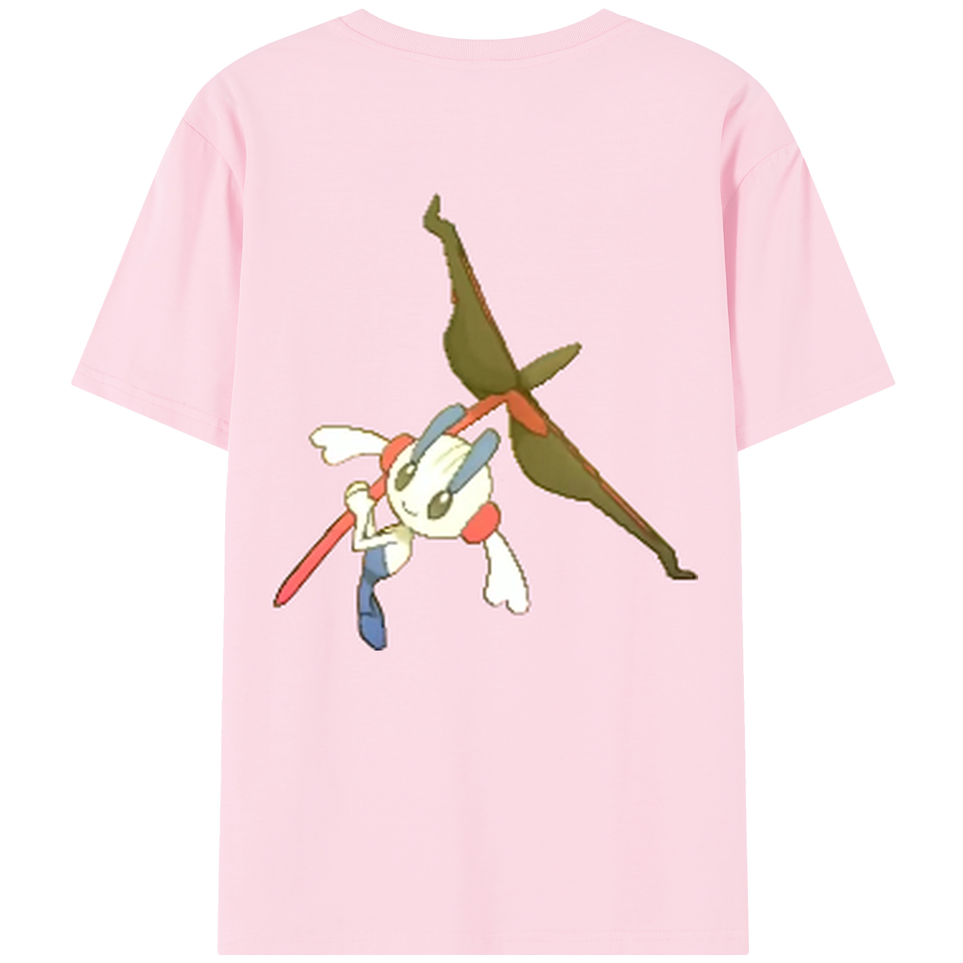 （画像用） ポケットモンスター Pokémon 綿100％半袖Tシャツ（背面プリント）