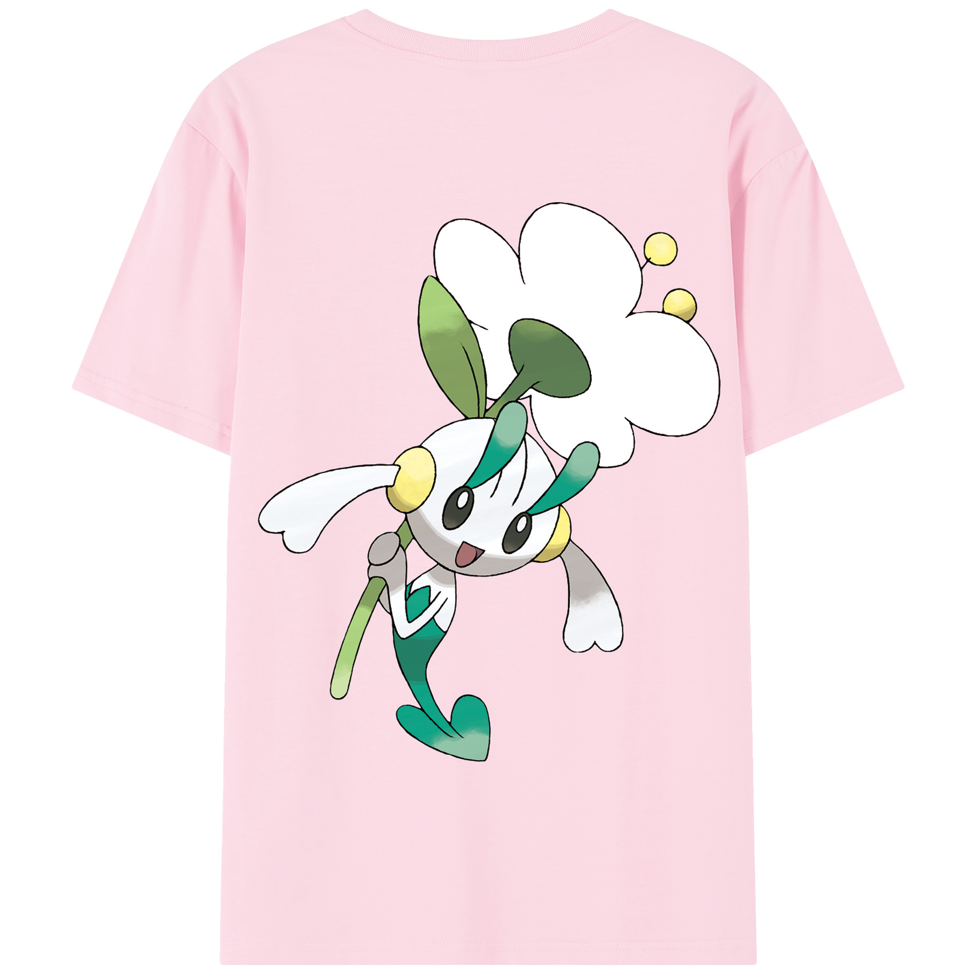 （画像用） ポケットモンスター Pokémon 綿100％半袖Tシャツ（背面プリント）