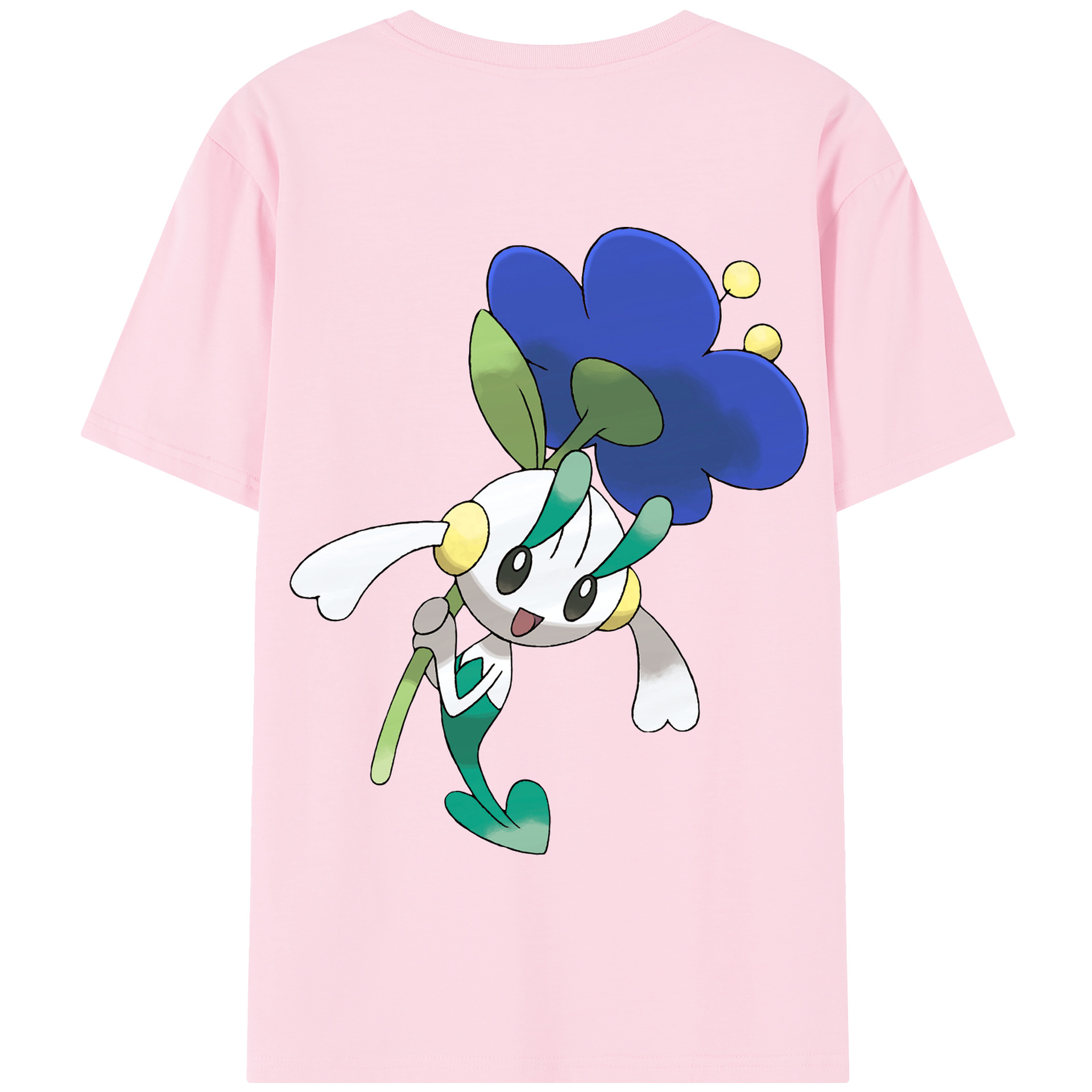 （画像用） ポケットモンスター Pokémon 綿100％半袖Tシャツ（背面プリント）