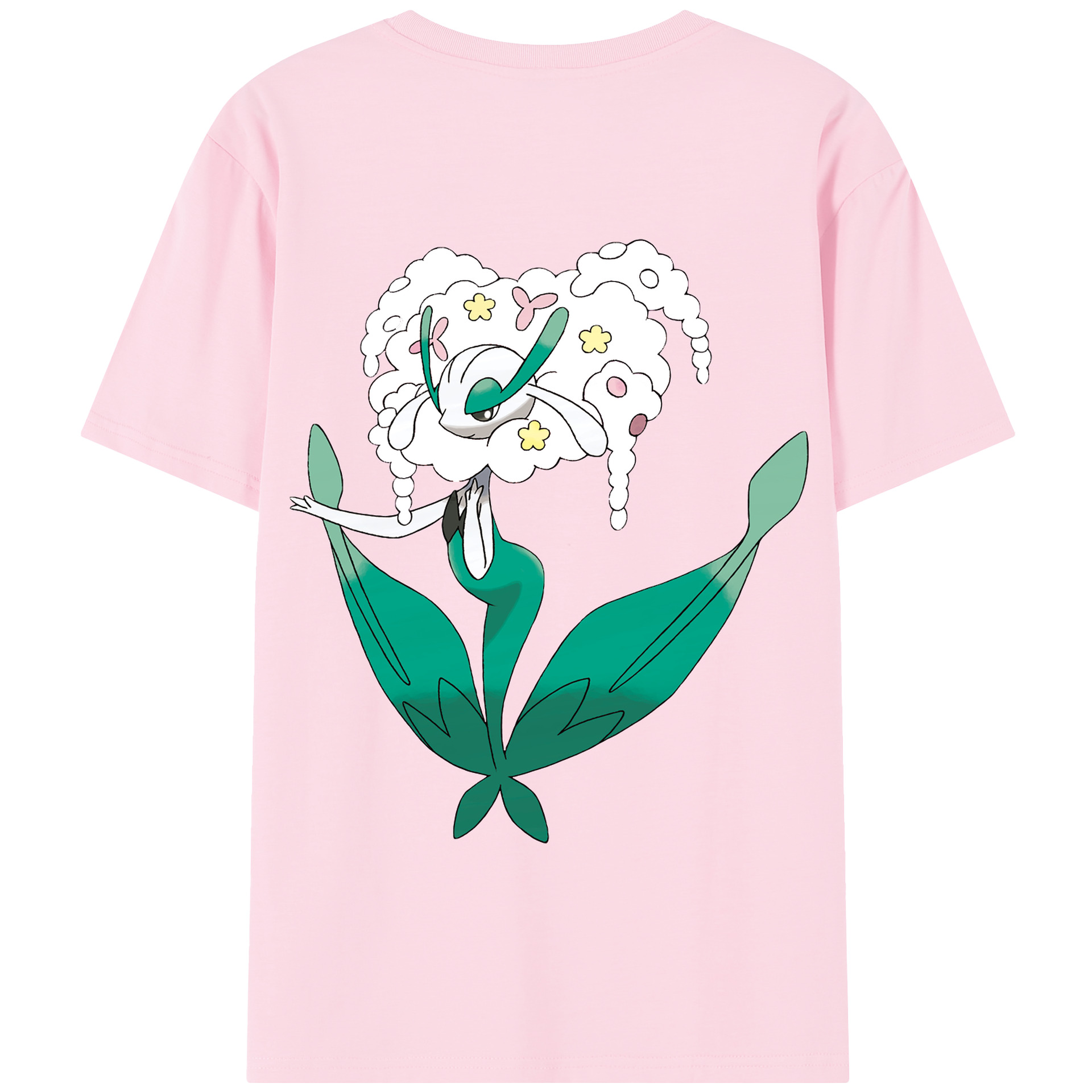 （画像用） ポケットモンスター Pokémon 綿100％半袖Tシャツ（背面プリント）