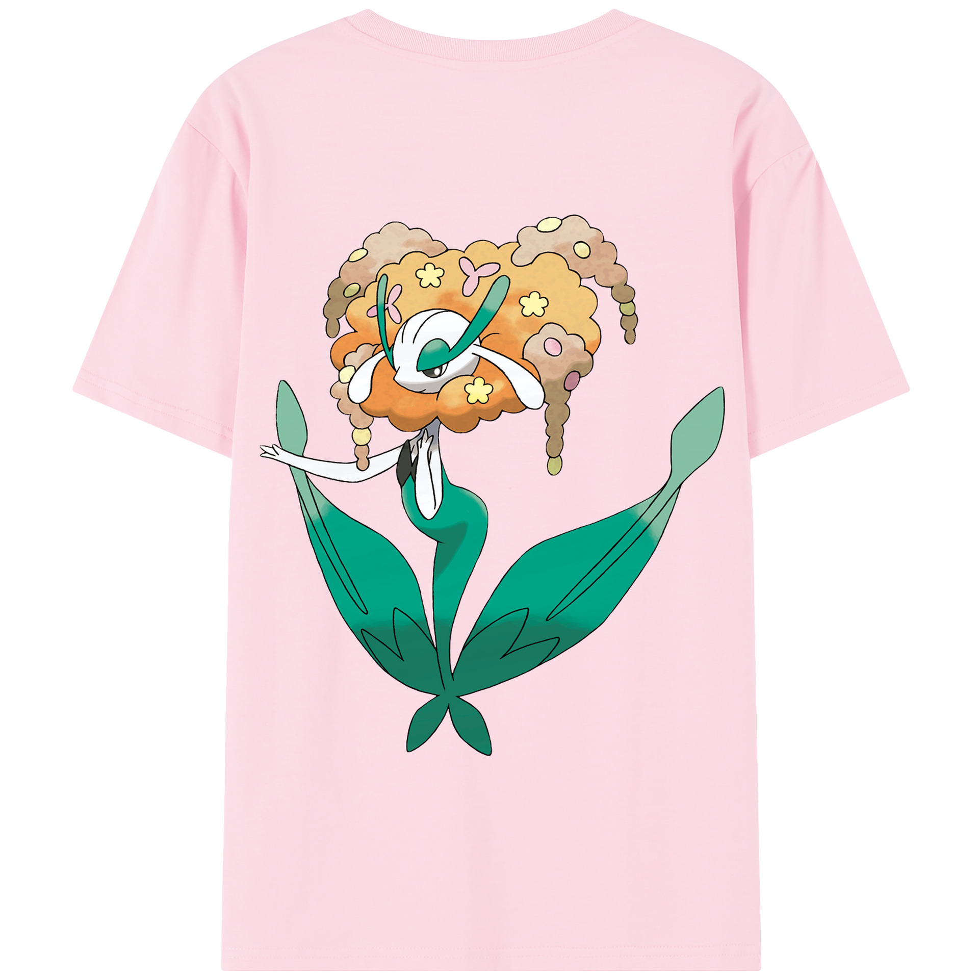（画像用） ポケットモンスター Pokémon 綿100％半袖Tシャツ（背面プリント）