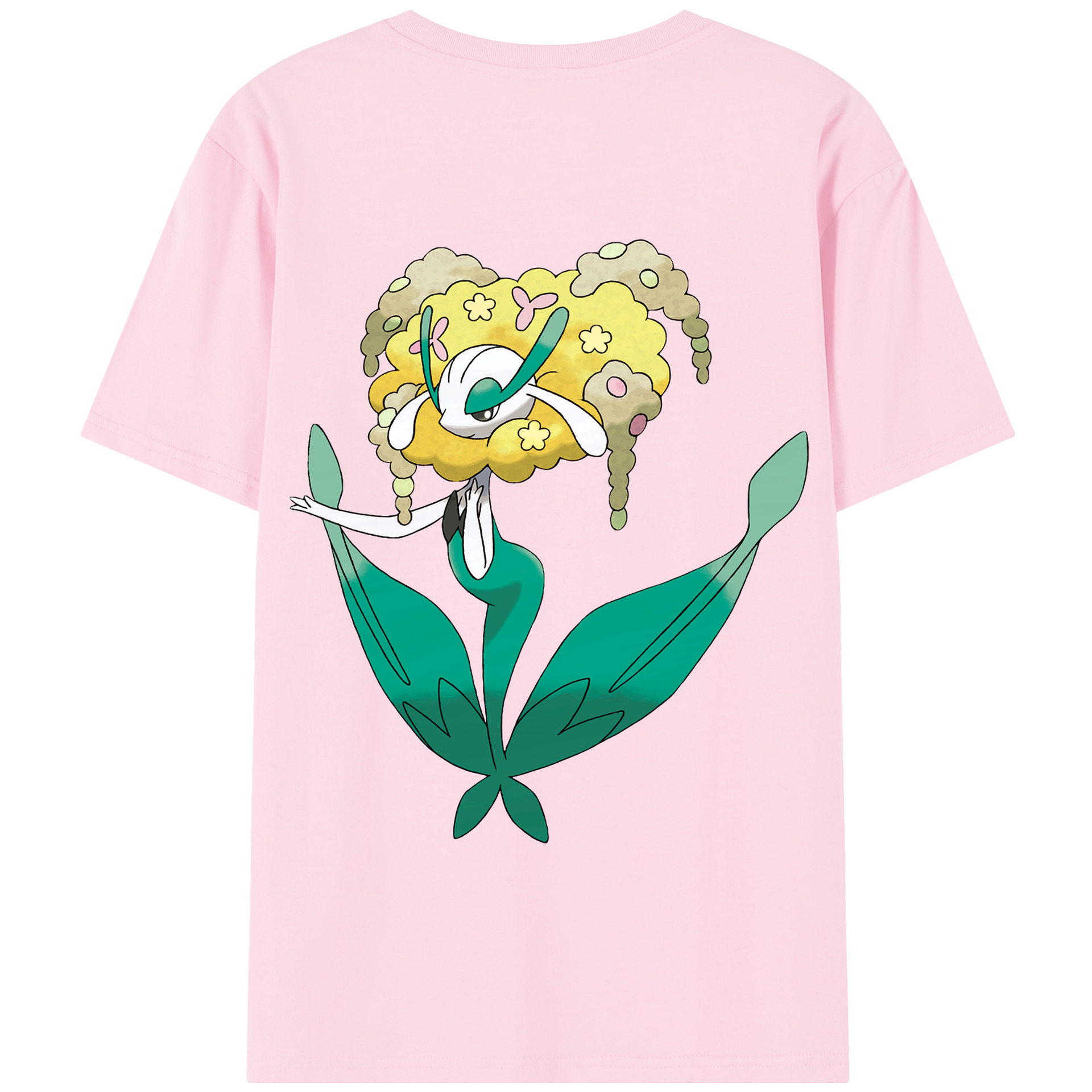 （画像用） ポケットモンスター Pokémon 綿100％半袖Tシャツ（背面プリント）