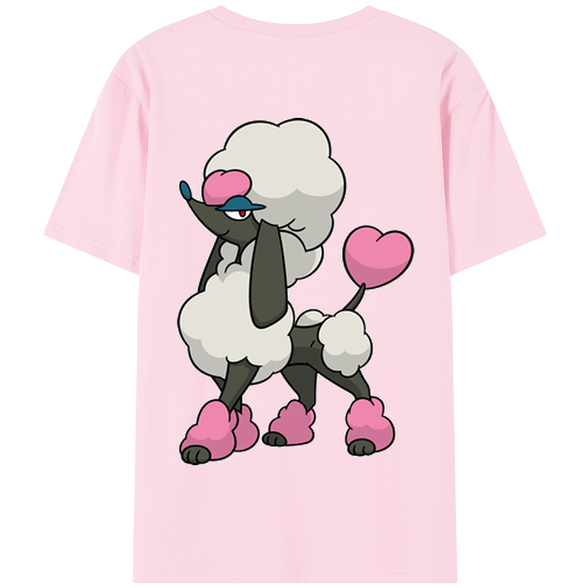 （画像用） ポケットモンスター Pokémon 綿100％半袖Tシャツ（背面プリント）