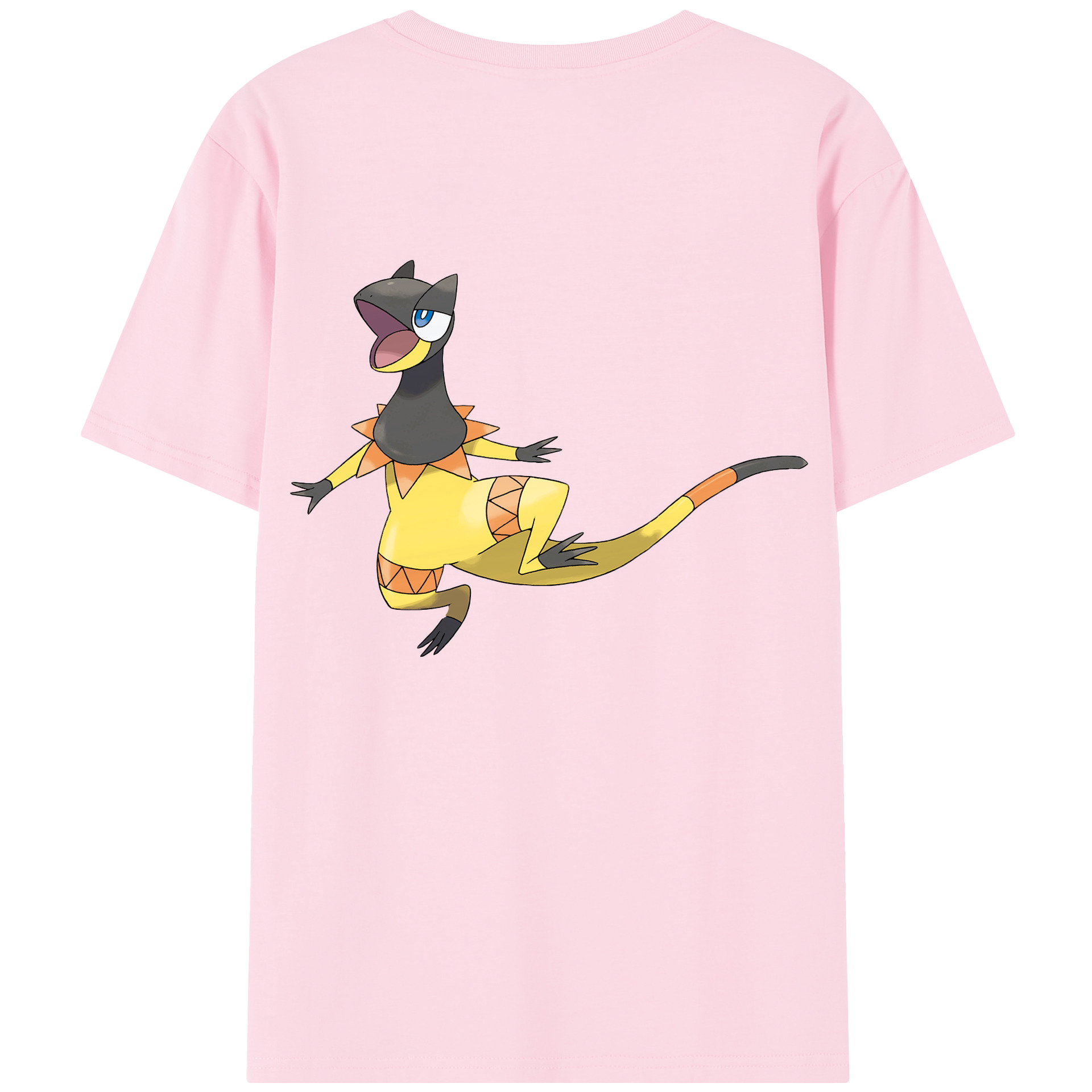 （画像用） ポケットモンスター Pokémon 綿100％半袖Tシャツ（背面プリント）