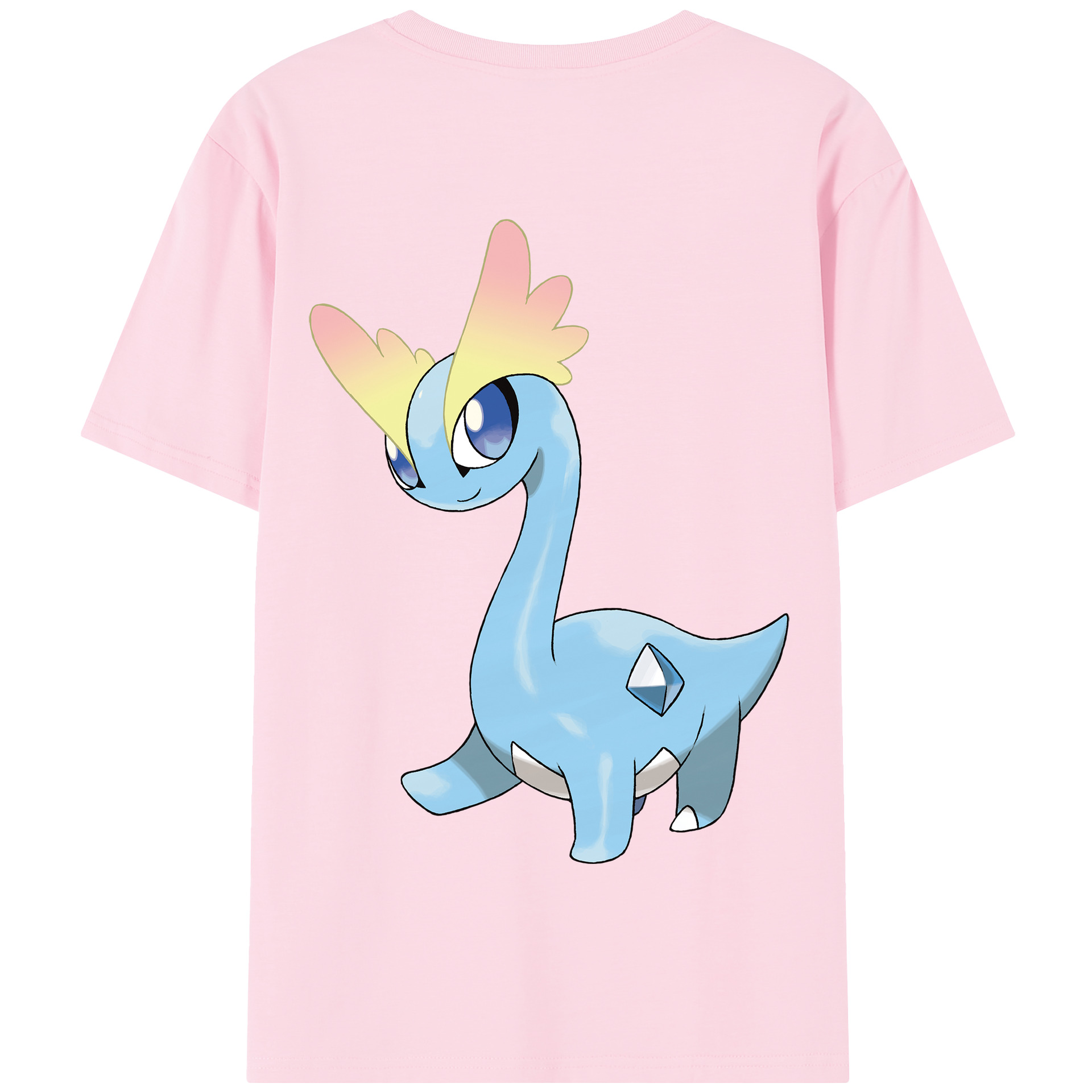 （画像用） ポケットモンスター Pokémon 綿100％半袖Tシャツ（背面プリント）