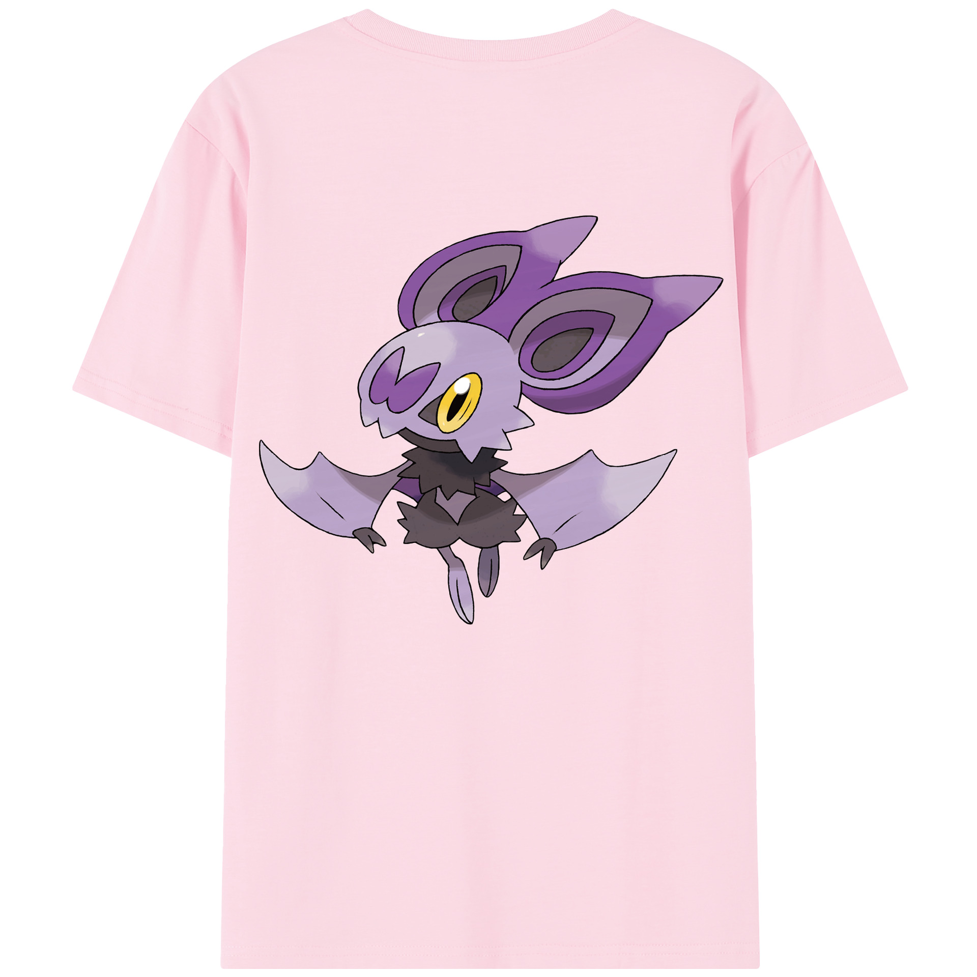 （画像用） ポケットモンスター Pokémon 綿100％半袖Tシャツ（背面プリント）