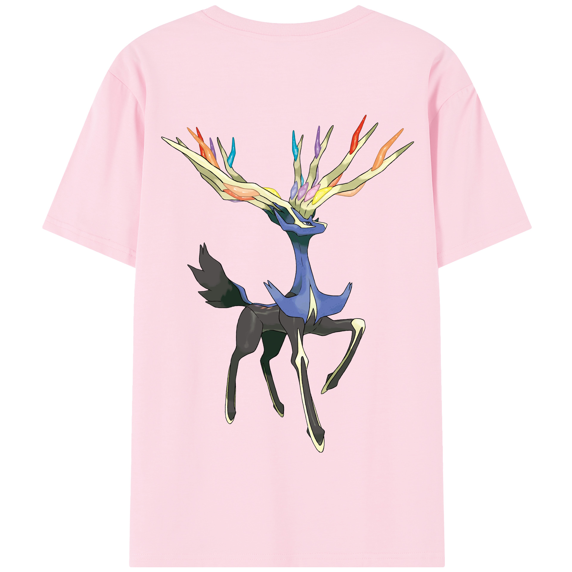 （画像用） ポケットモンスター Pokémon 綿100％半袖Tシャツ（背面プリント）