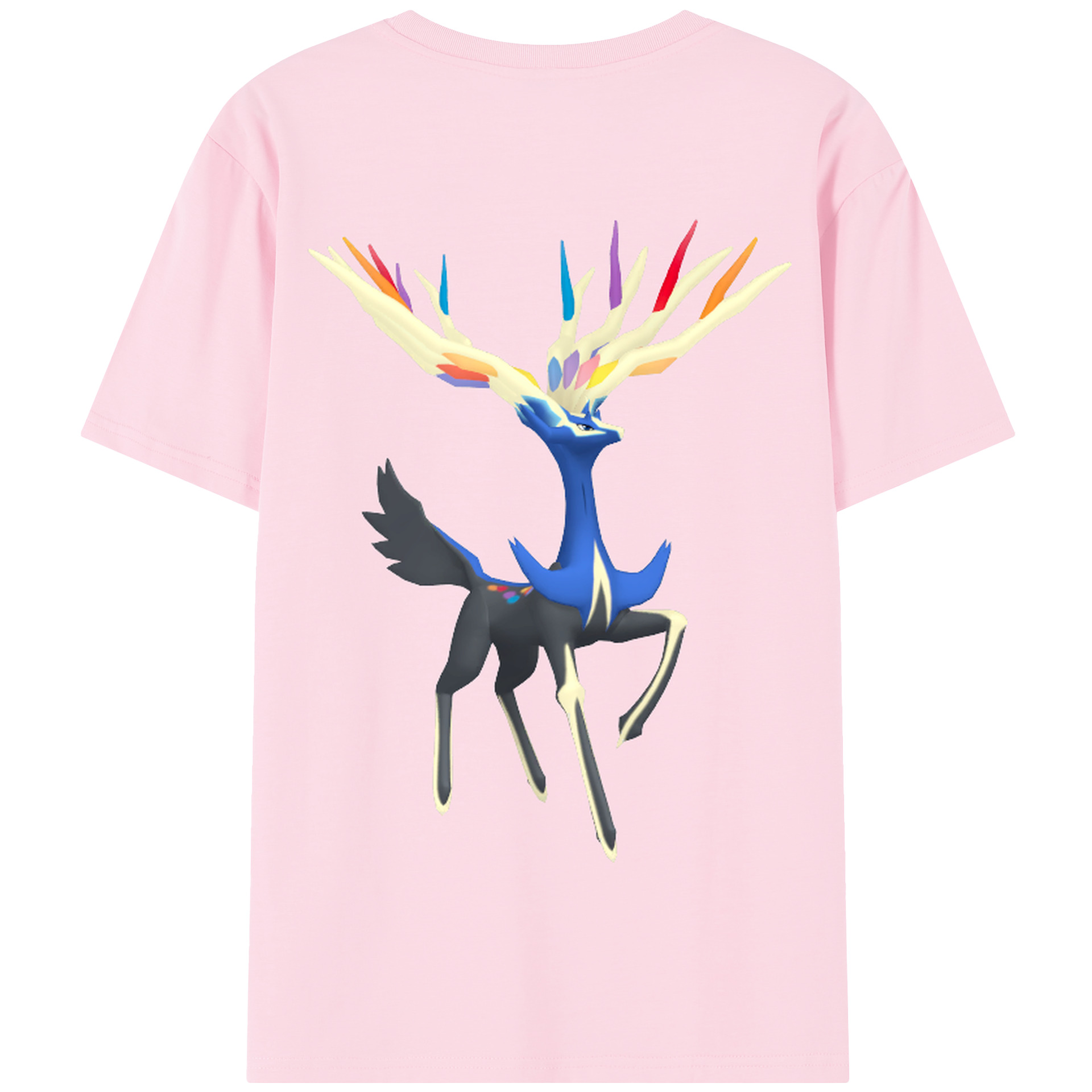 （画像用） ポケットモンスター Pokémon 綿100％半袖Tシャツ（背面プリント）