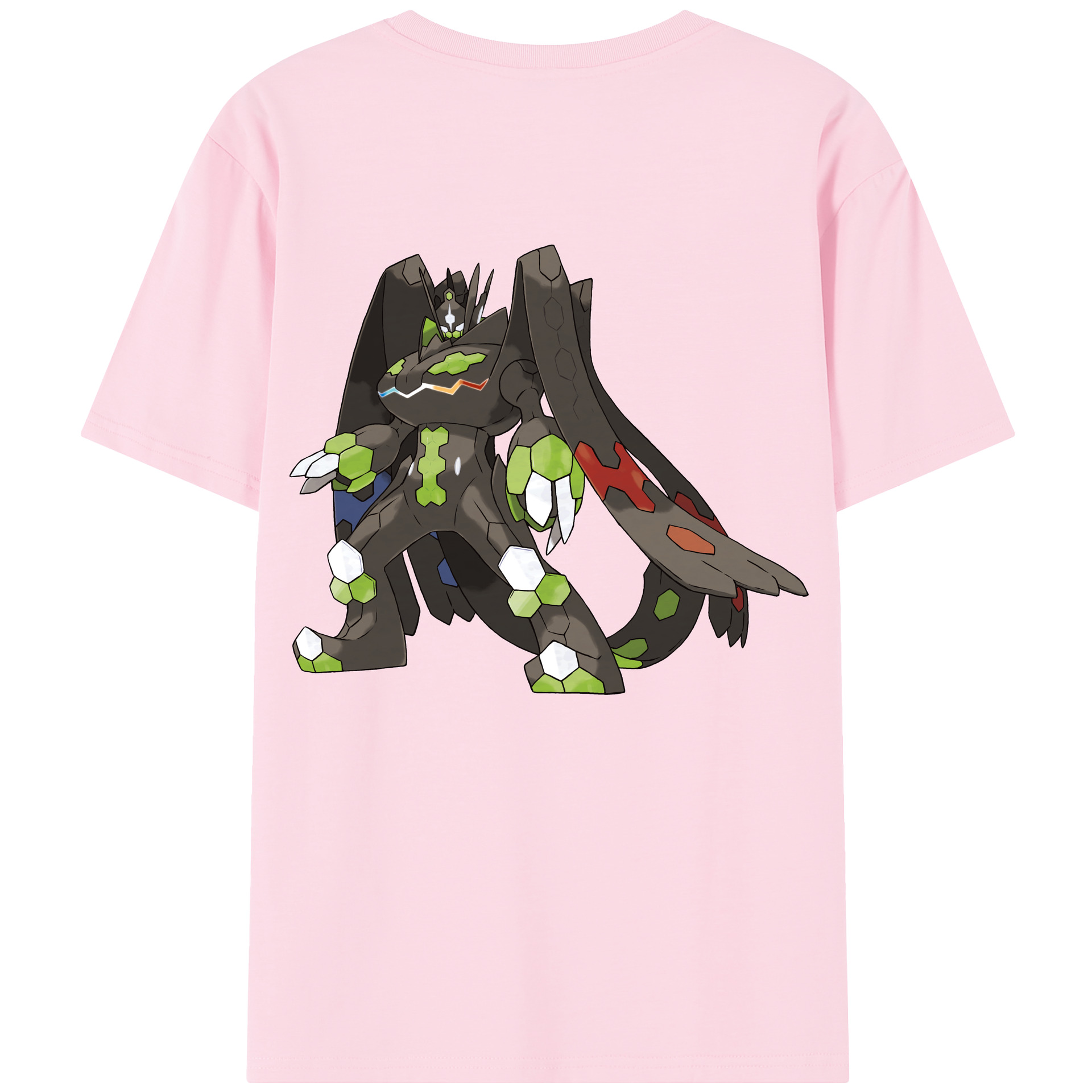 （画像用） ポケットモンスター Pokémon 綿100％半袖Tシャツ（背面プリント）
