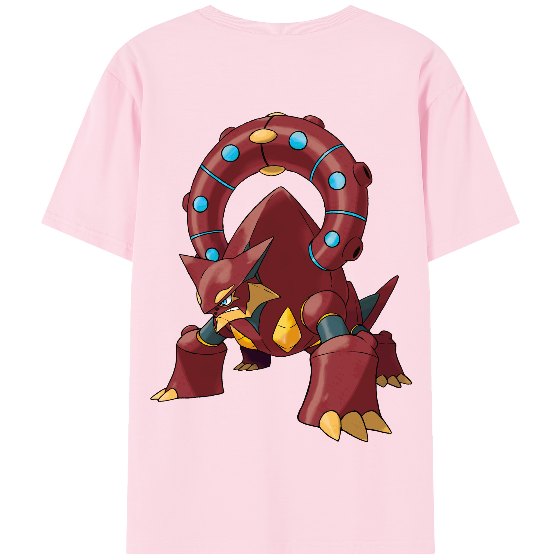 （画像用） ポケットモンスター Pokémon 綿100％半袖Tシャツ（背面プリント）