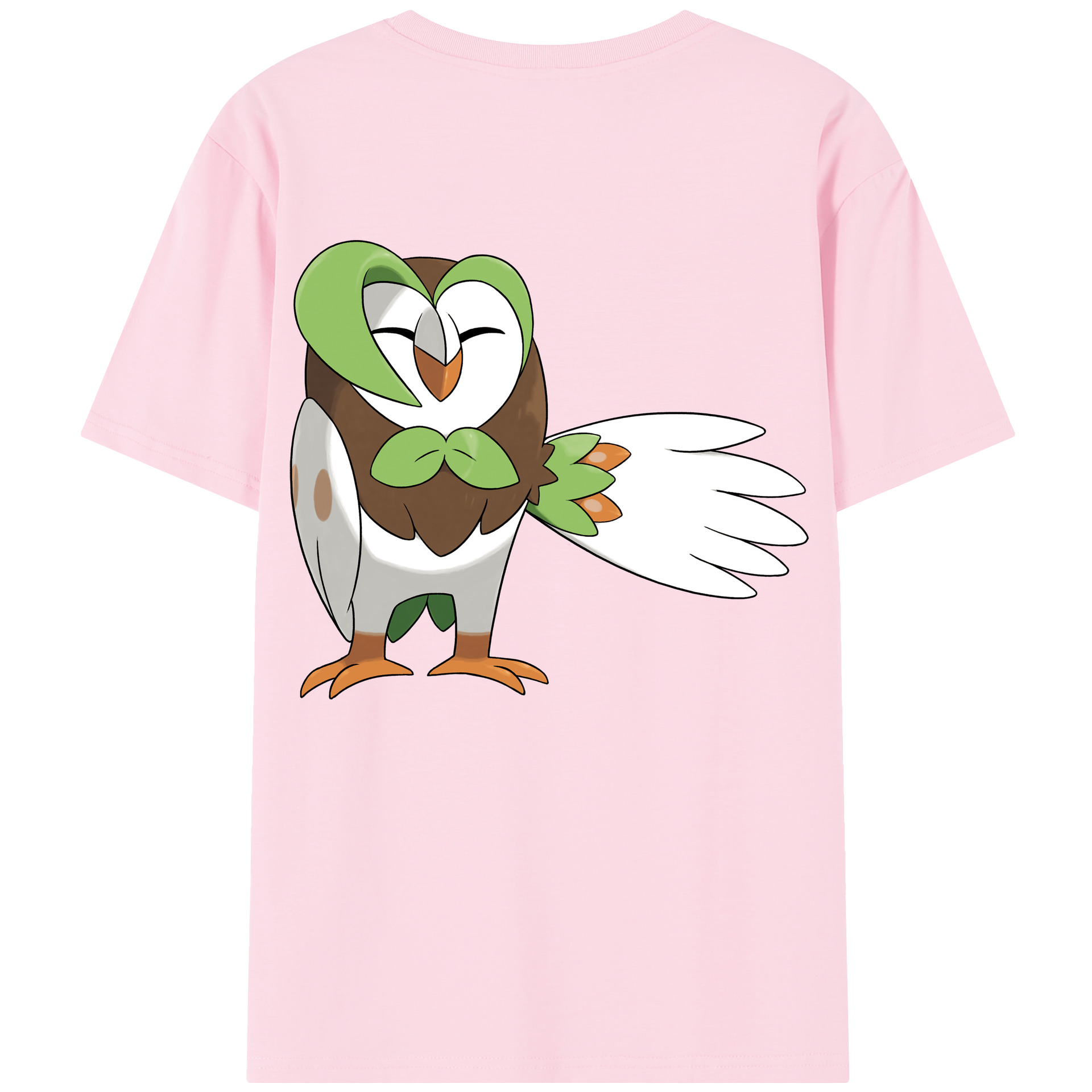 （画像用） ポケットモンスター Pokémon 綿100％半袖Tシャツ（背面プリント）