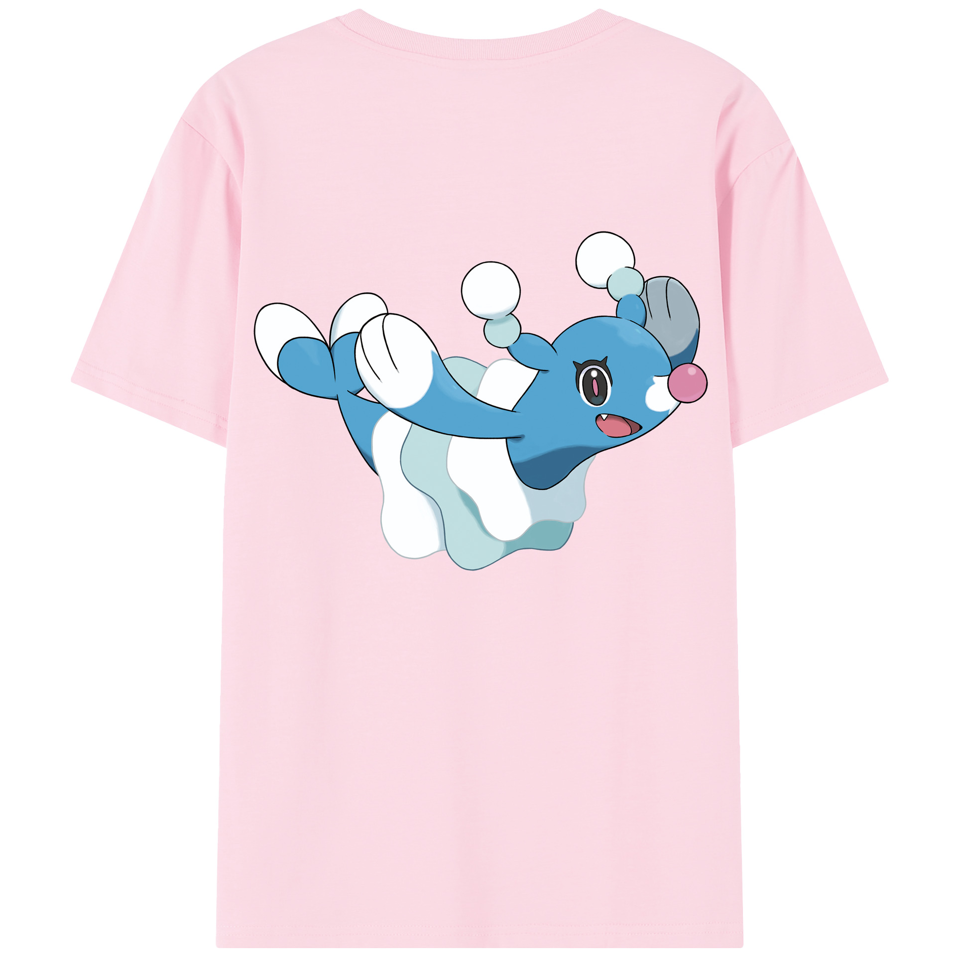 （画像用） ポケットモンスター Pokémon 綿100％半袖Tシャツ（背面プリント）