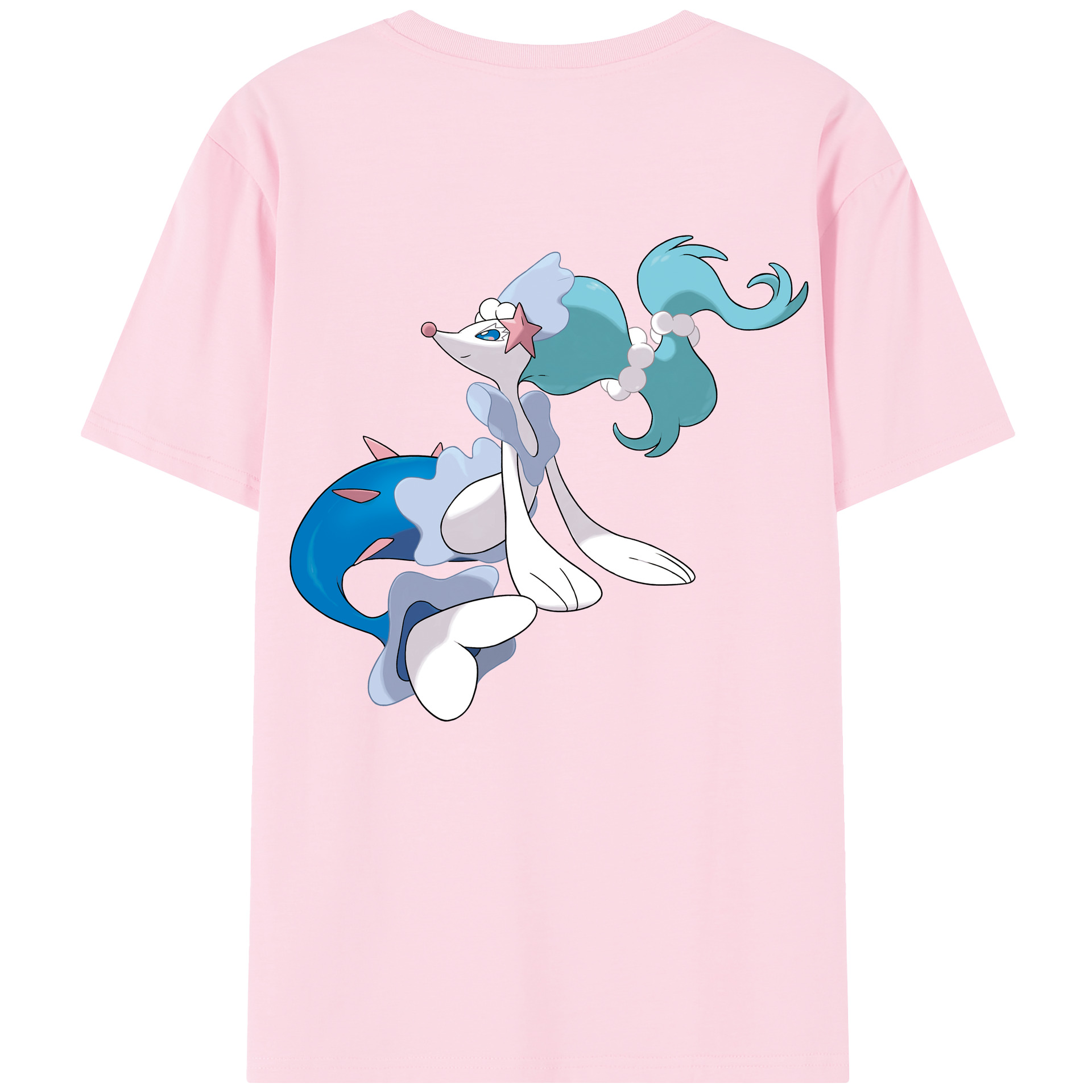 （画像用） ポケットモンスター Pokémon 綿100％半袖Tシャツ（背面プリント）