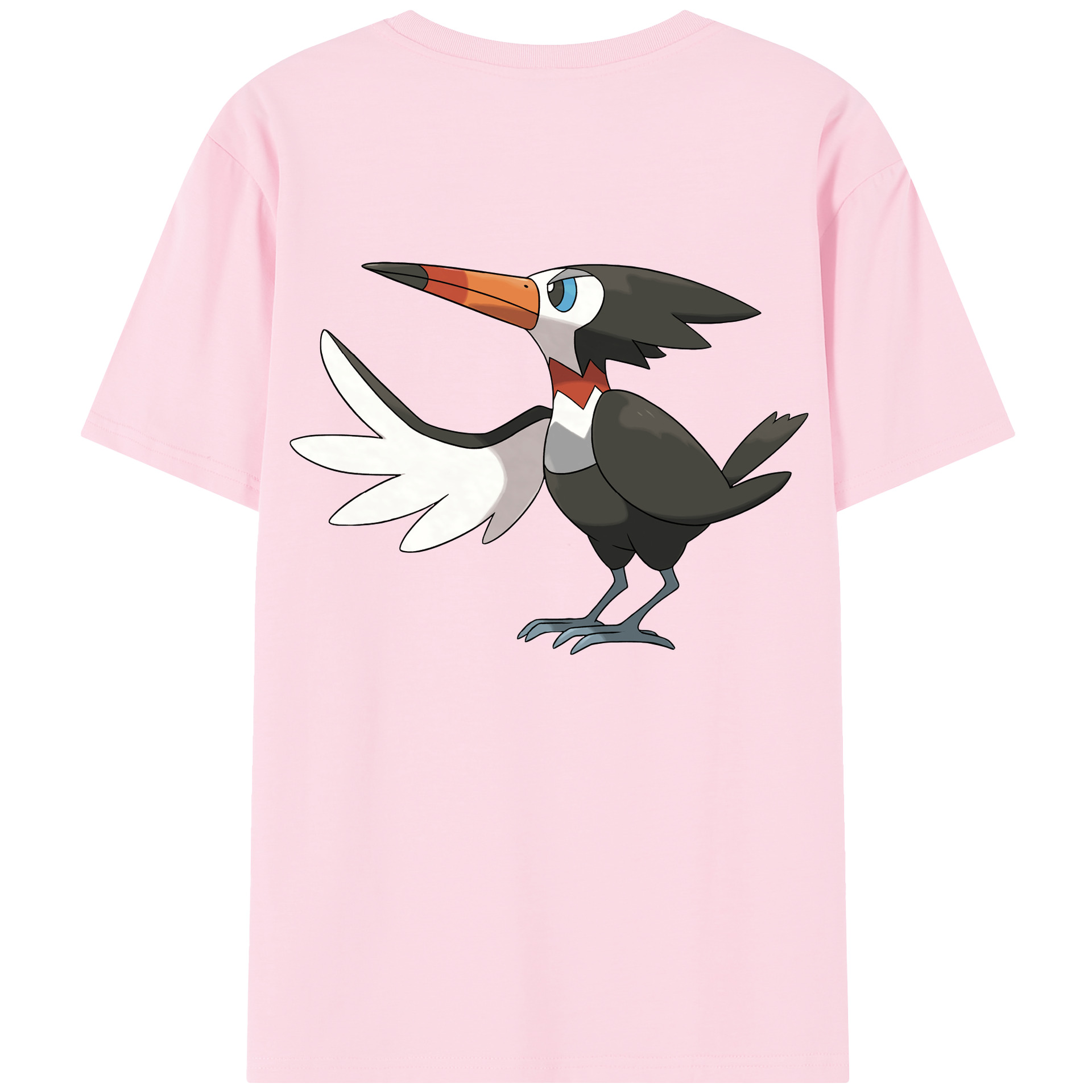 （画像用） ポケットモンスター Pokémon 綿100％半袖Tシャツ（背面プリント）