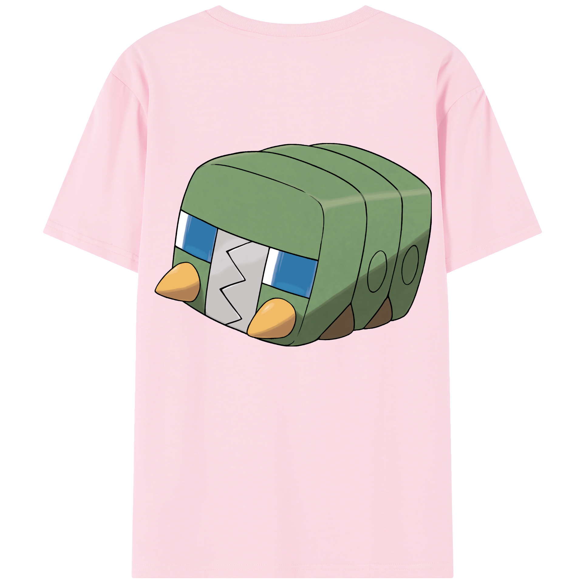 （画像用） ポケットモンスター Pokémon 綿100％半袖Tシャツ（背面プリント）