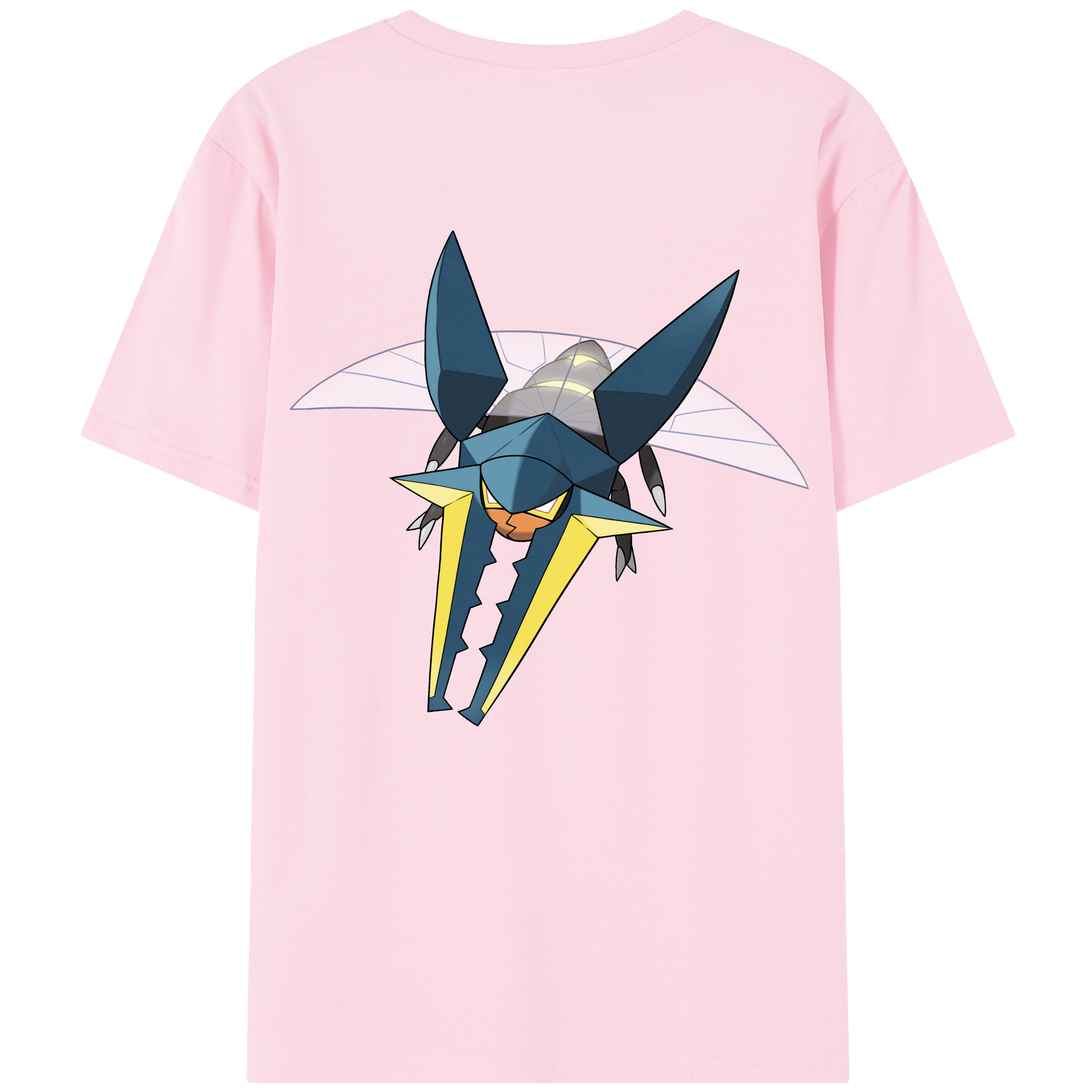 （画像用） ポケットモンスター Pokémon 綿100％半袖Tシャツ（背面プリント）
