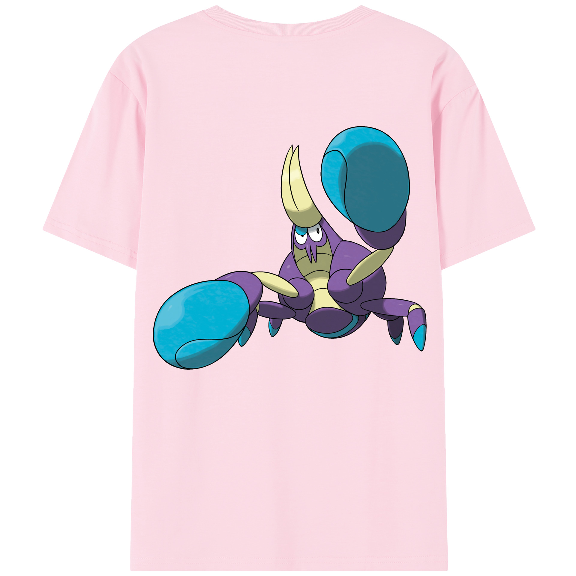 （画像用） ポケットモンスター Pokémon 綿100％半袖Tシャツ（背面プリント）
