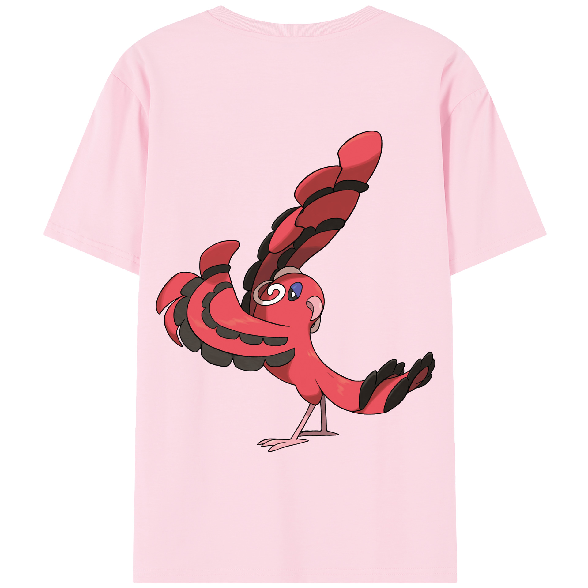 （画像用） ポケットモンスター Pokémon 綿100％半袖Tシャツ（背面プリント）