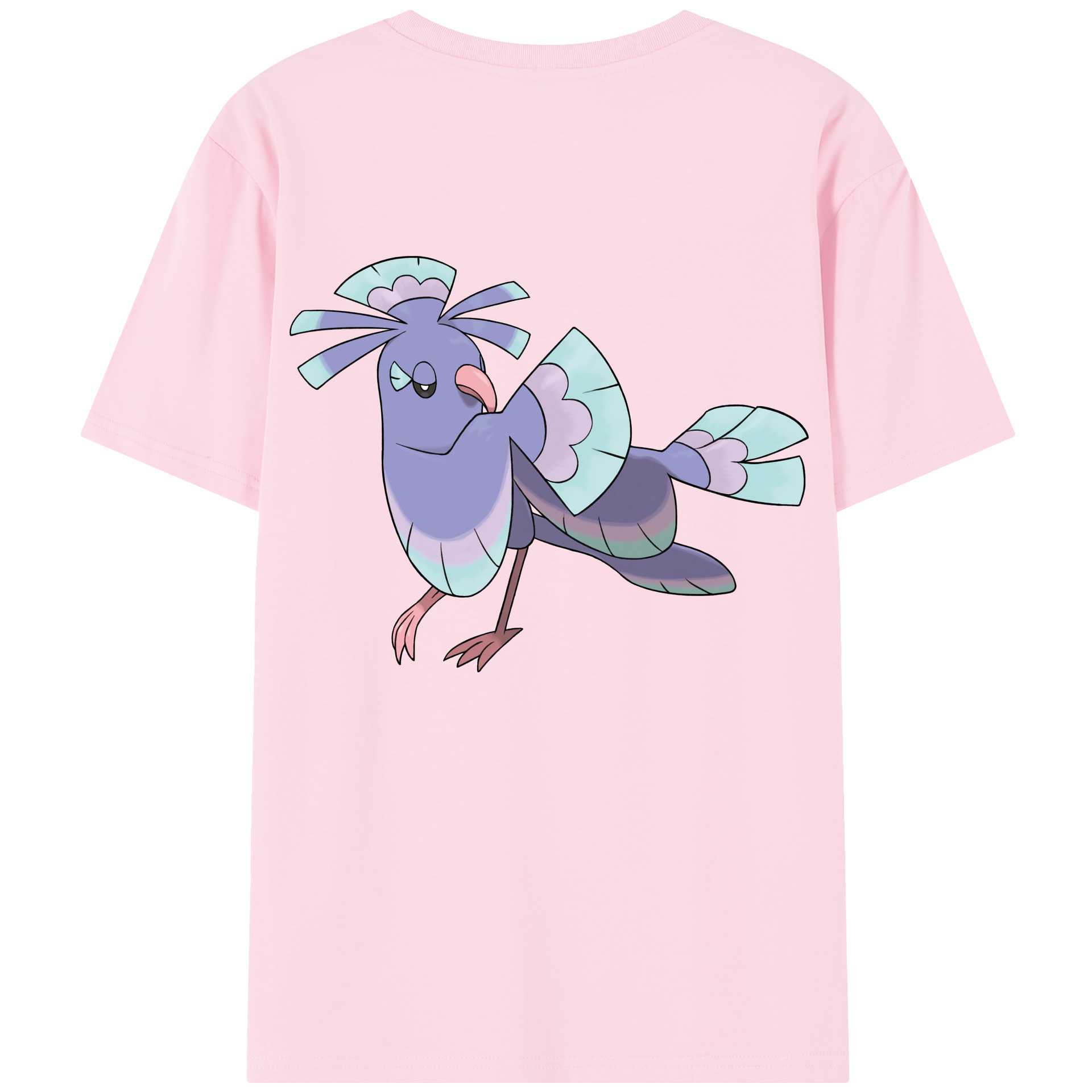 （画像用） ポケットモンスター Pokémon 綿100％半袖Tシャツ（背面プリント）