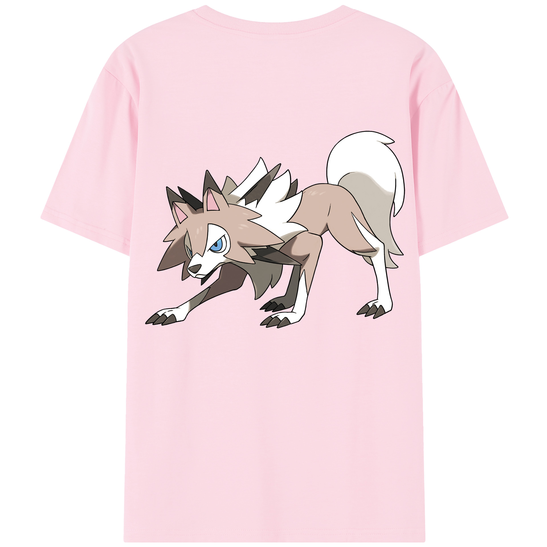 （画像用） ポケットモンスター Pokémon 綿100％半袖Tシャツ（背面プリント）