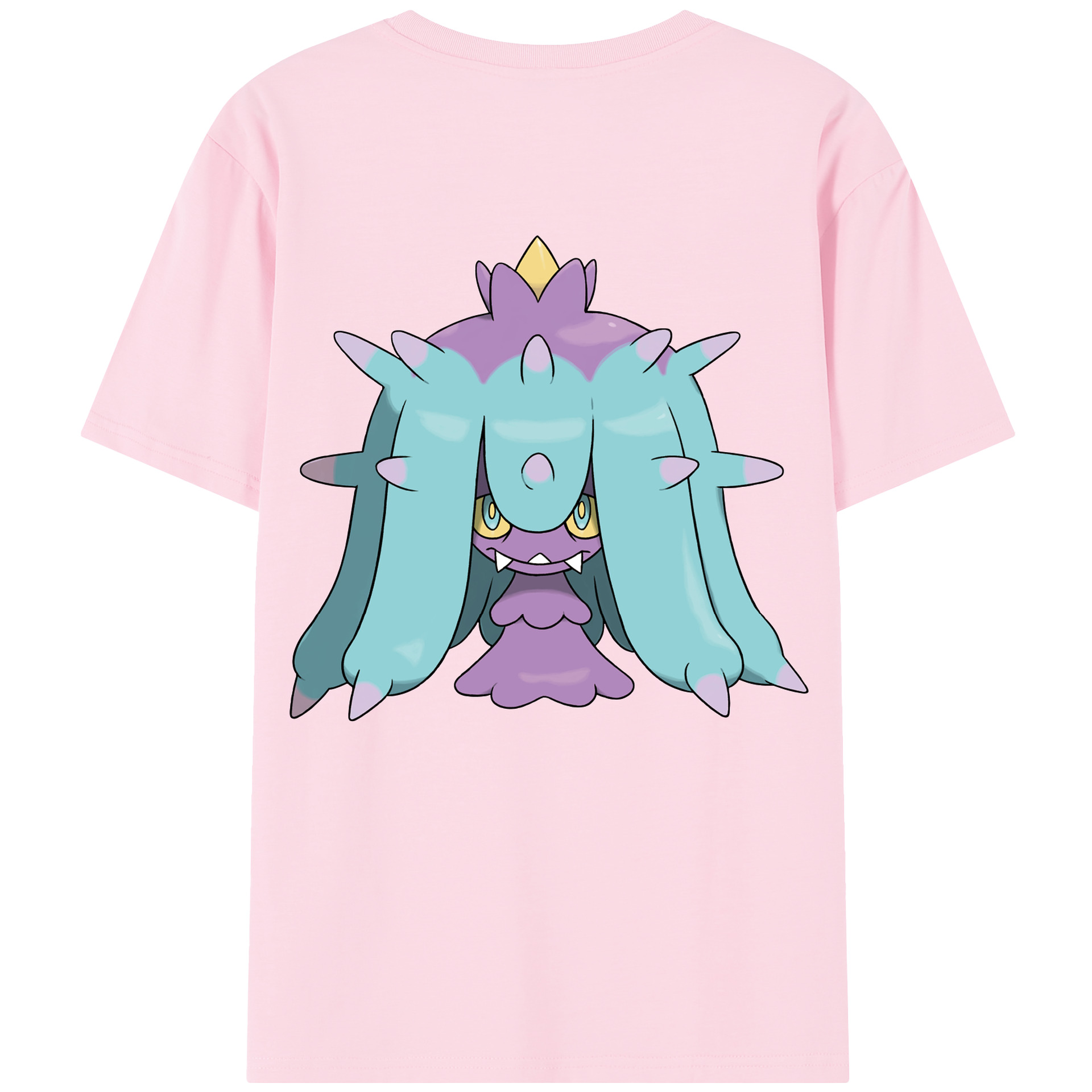 （画像用） ポケットモンスター Pokémon 綿100％半袖Tシャツ（背面プリント）