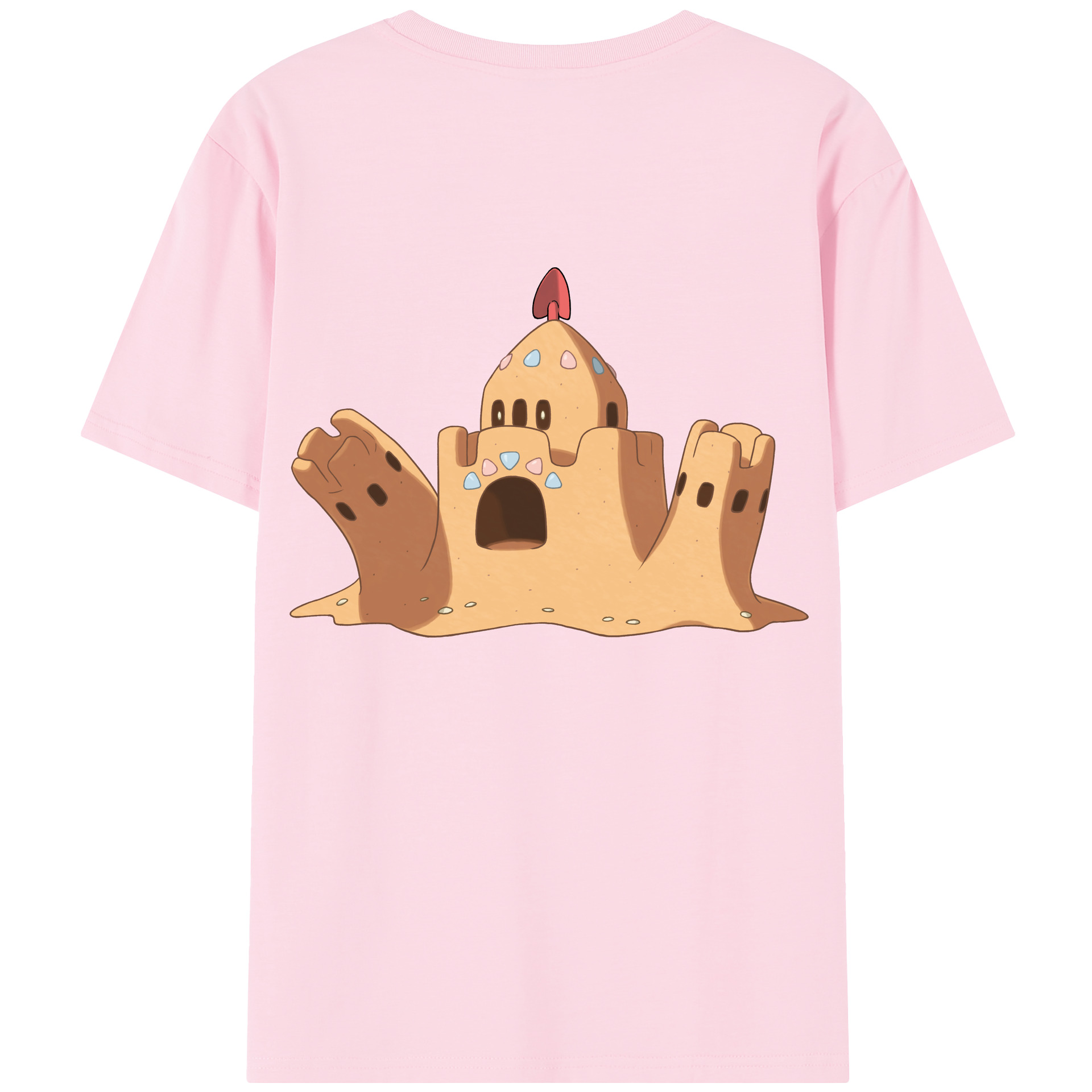 （画像用） ポケットモンスター Pokémon 綿100％半袖Tシャツ（背面プリント）