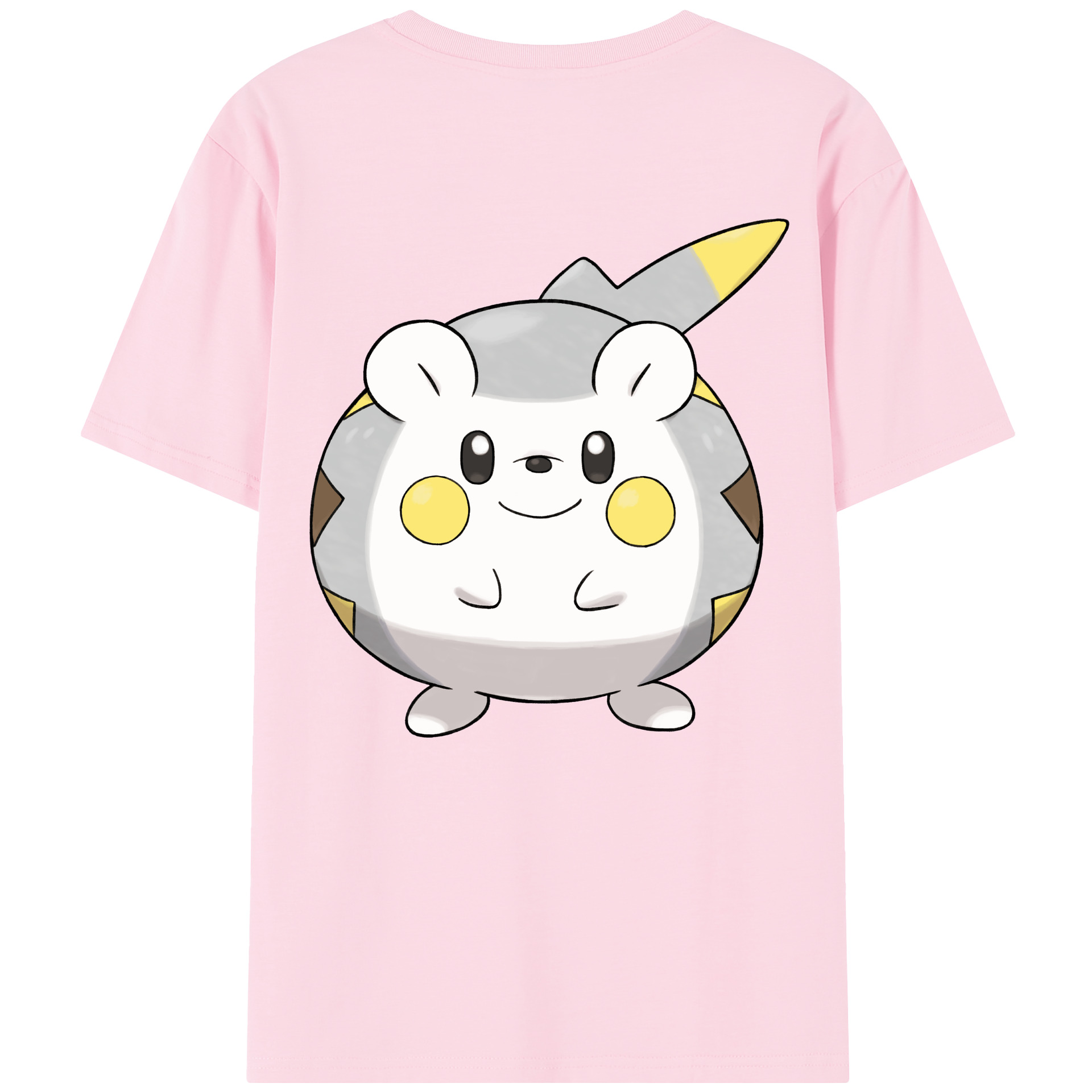 （画像用） ポケットモンスター Pokémon 綿100％半袖Tシャツ（背面プリント）