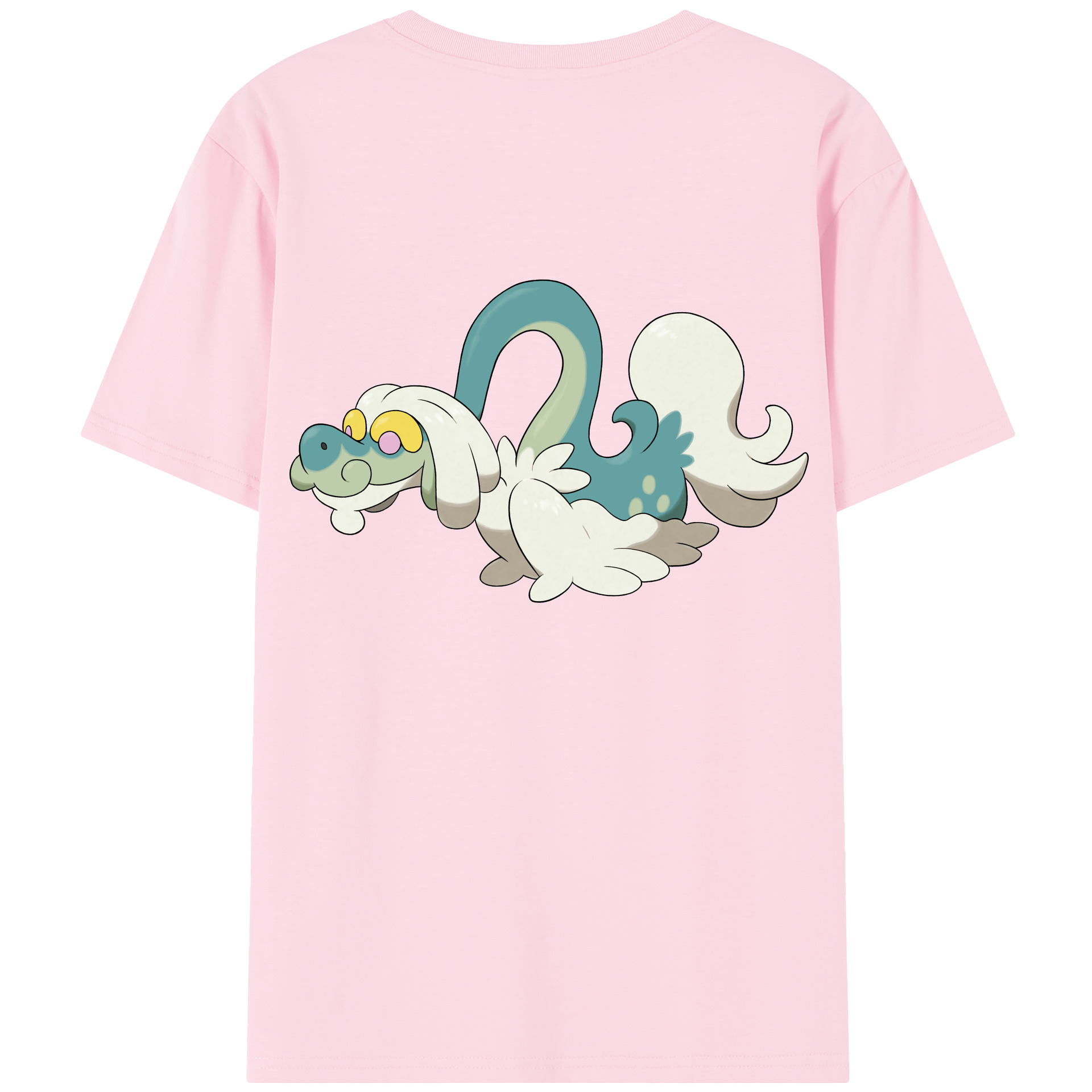 （画像用） ポケットモンスター Pokémon 綿100％半袖Tシャツ（背面プリント）