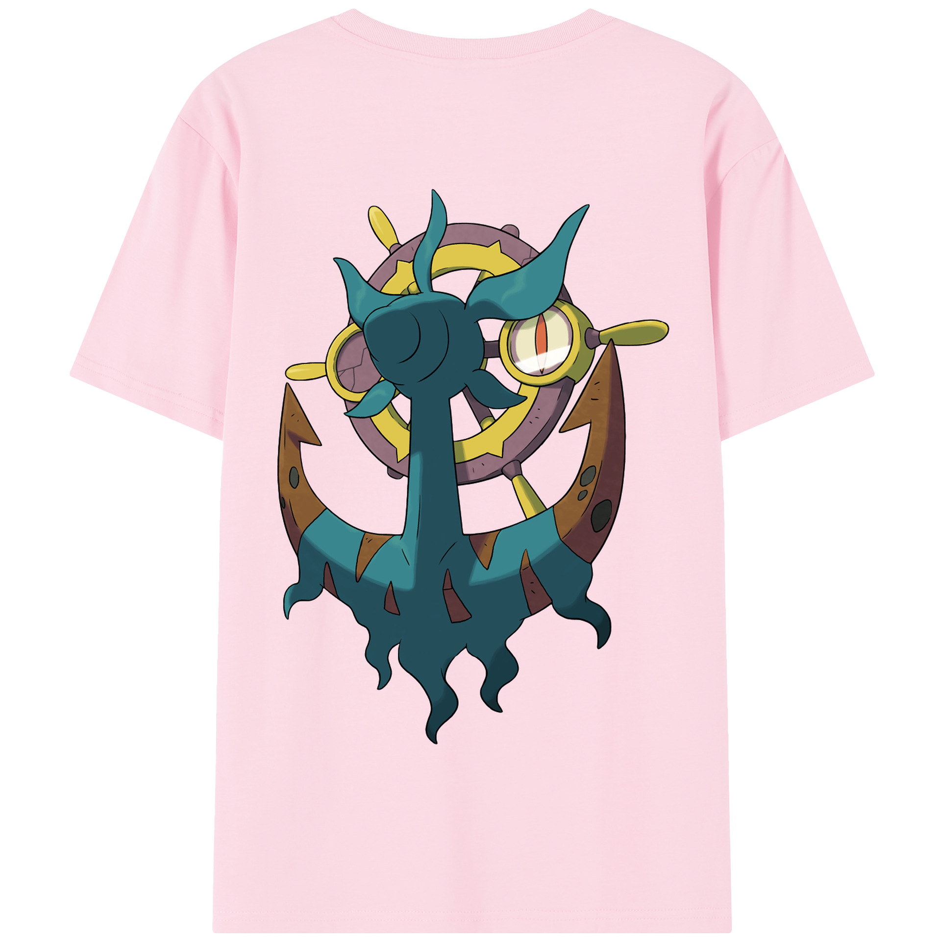 （画像用） ポケットモンスター Pokémon 綿100％半袖Tシャツ（背面プリント）