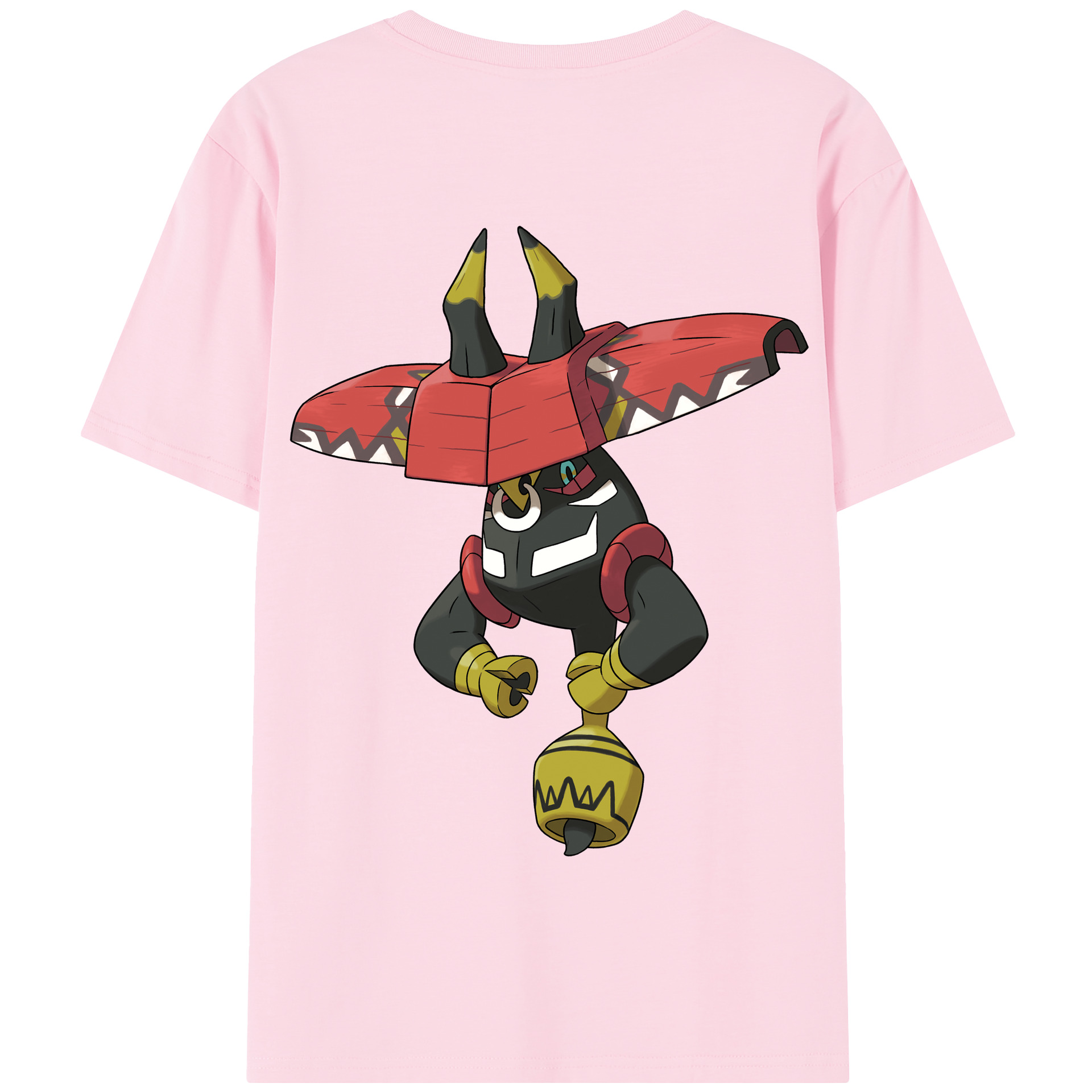 （画像用） ポケットモンスター Pokémon 綿100％半袖Tシャツ（背面プリント）