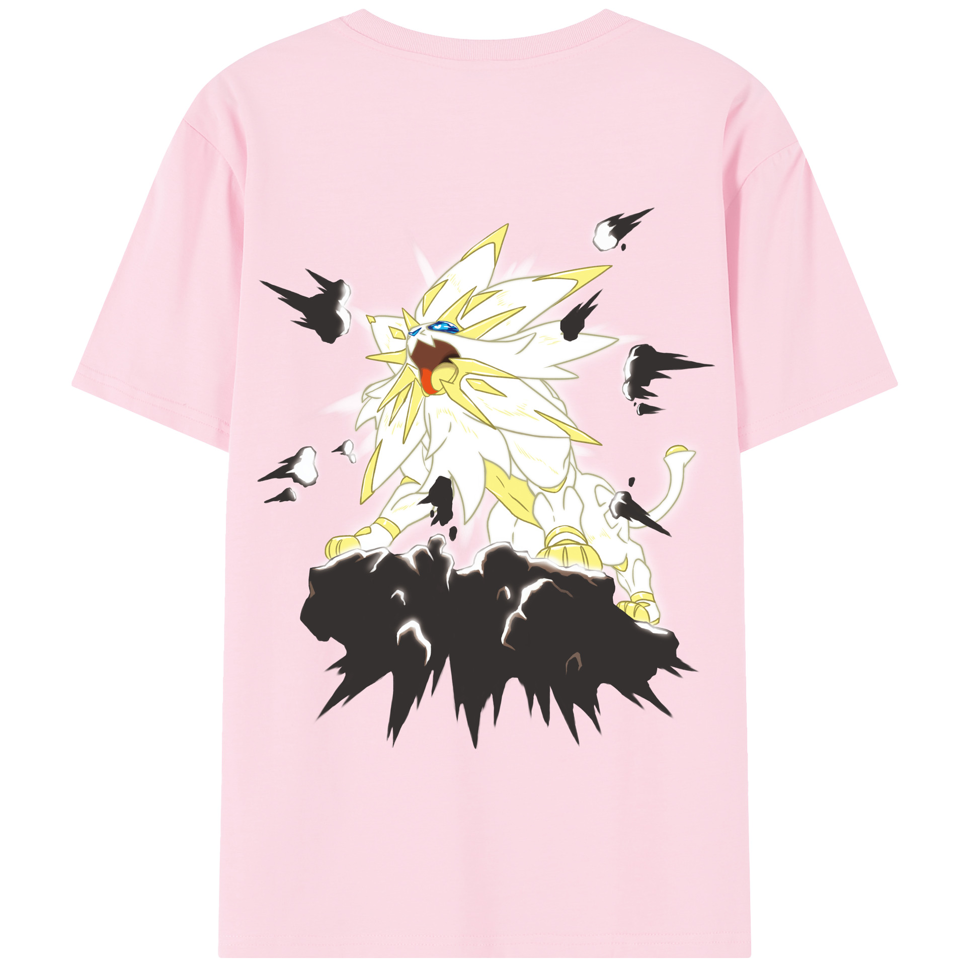 （画像用） ポケットモンスター Pokémon 綿100％半袖Tシャツ（背面プリント）