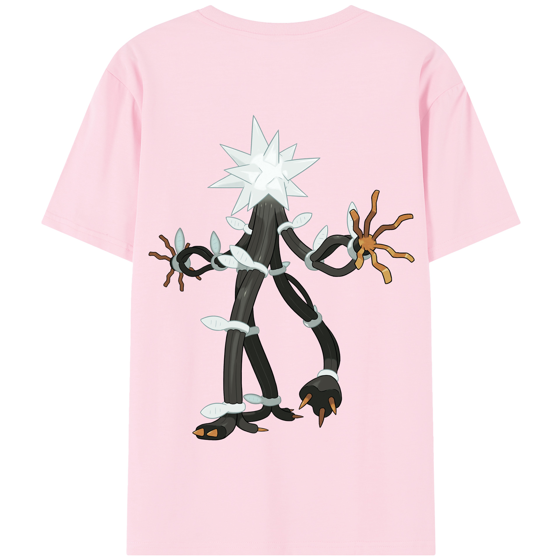 （画像用） ポケットモンスター Pokémon 綿100％半袖Tシャツ（背面プリント）