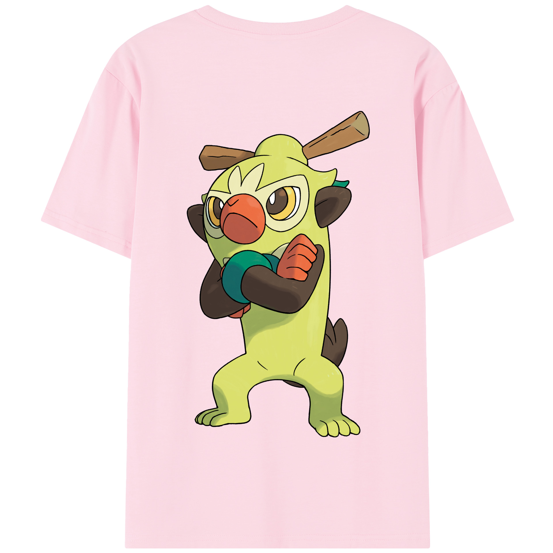 （画像用） ポケットモンスター Pokémon 綿100％半袖Tシャツ（背面プリント）