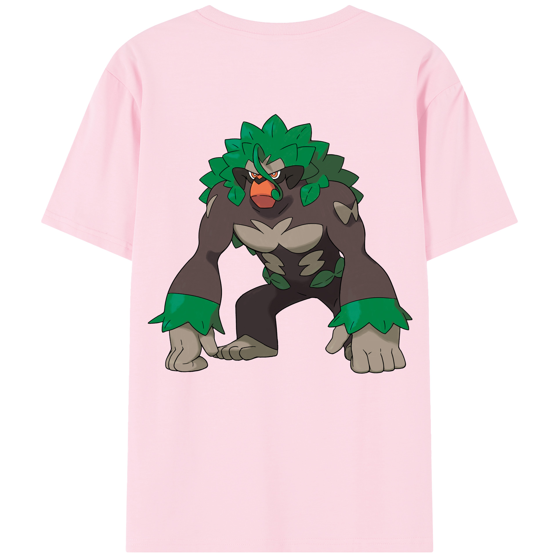 （画像用） ポケットモンスター Pokémon 綿100％半袖Tシャツ（背面プリント）
