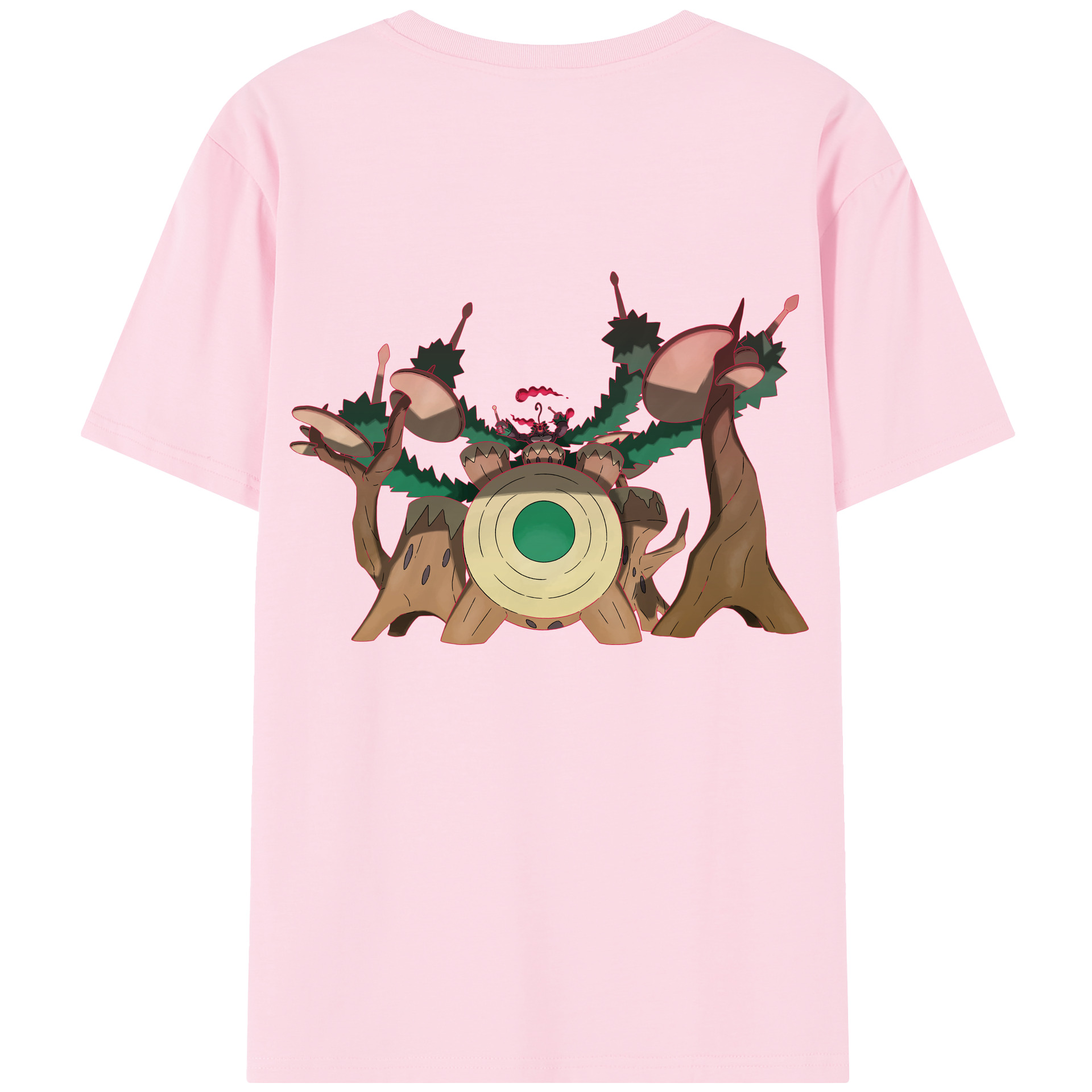 （画像用） ポケットモンスター Pokémon 綿100％半袖Tシャツ（背面プリント）