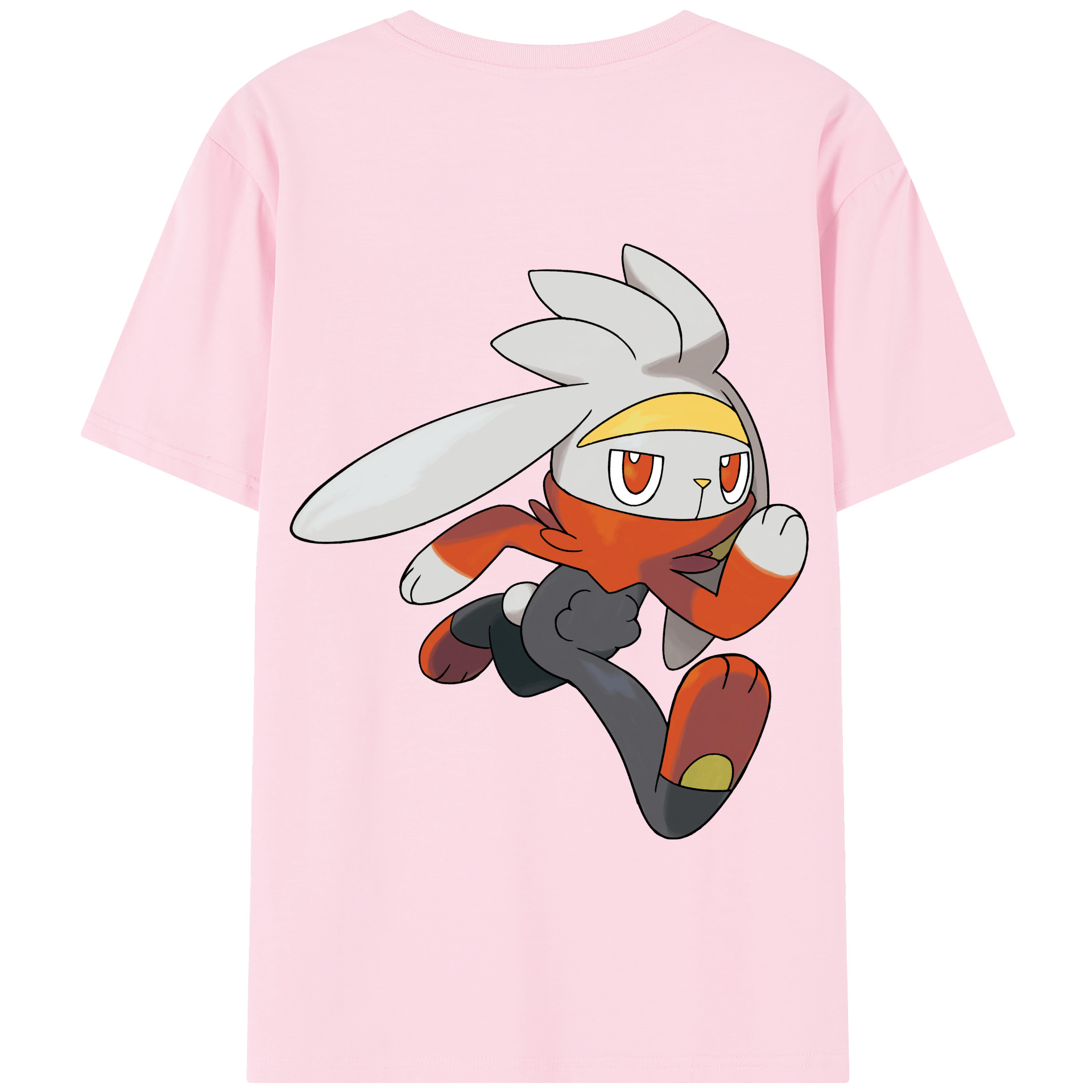 （画像用） ポケットモンスター Pokémon 綿100％半袖Tシャツ（背面プリント）