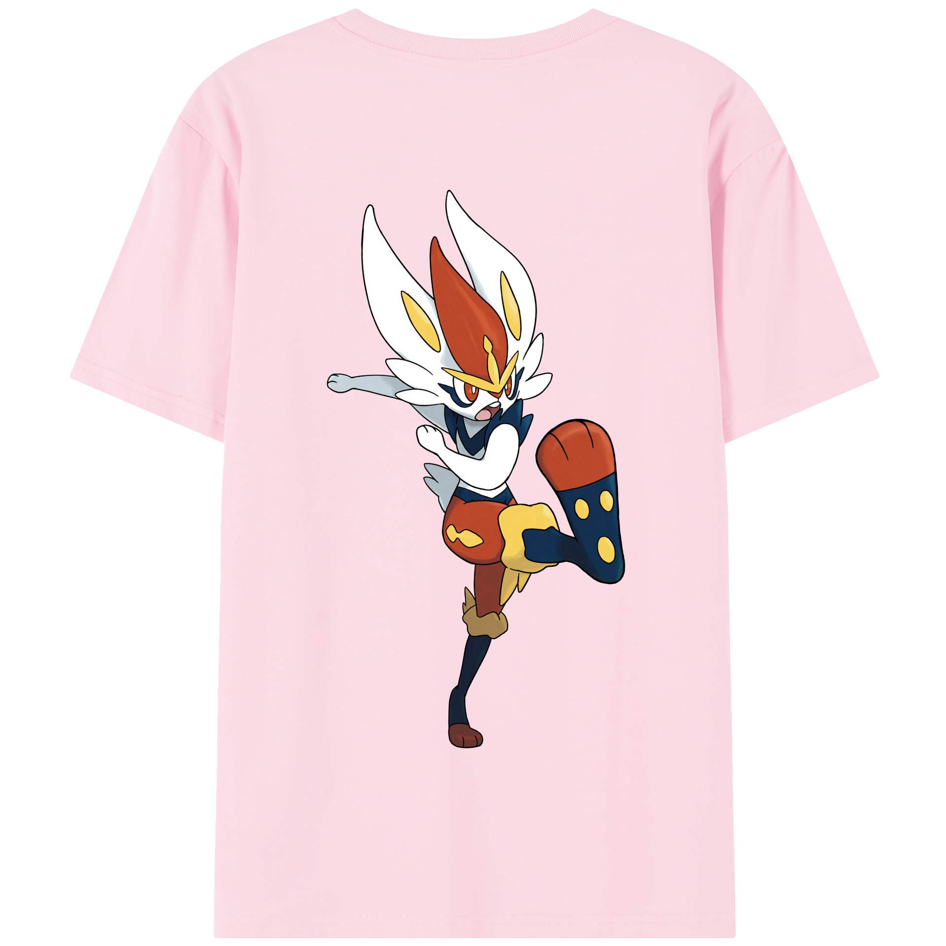（画像用） ポケットモンスター Pokémon 綿100％半袖Tシャツ（背面プリント）