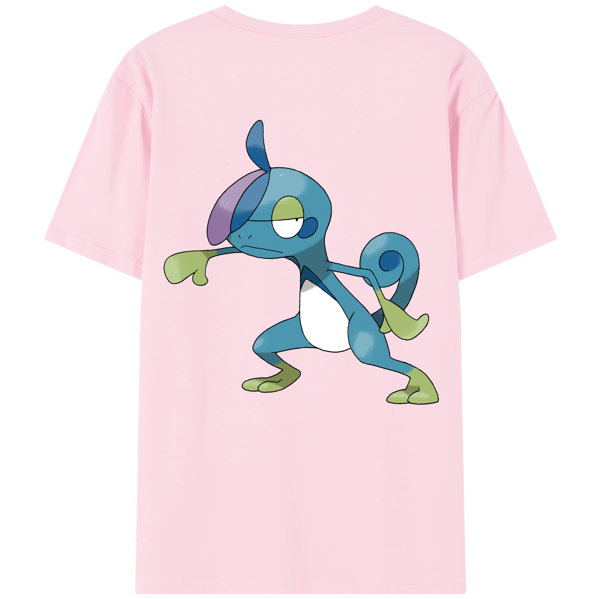 （画像用） ポケットモンスター Pokémon 綿100％半袖Tシャツ（背面プリント）