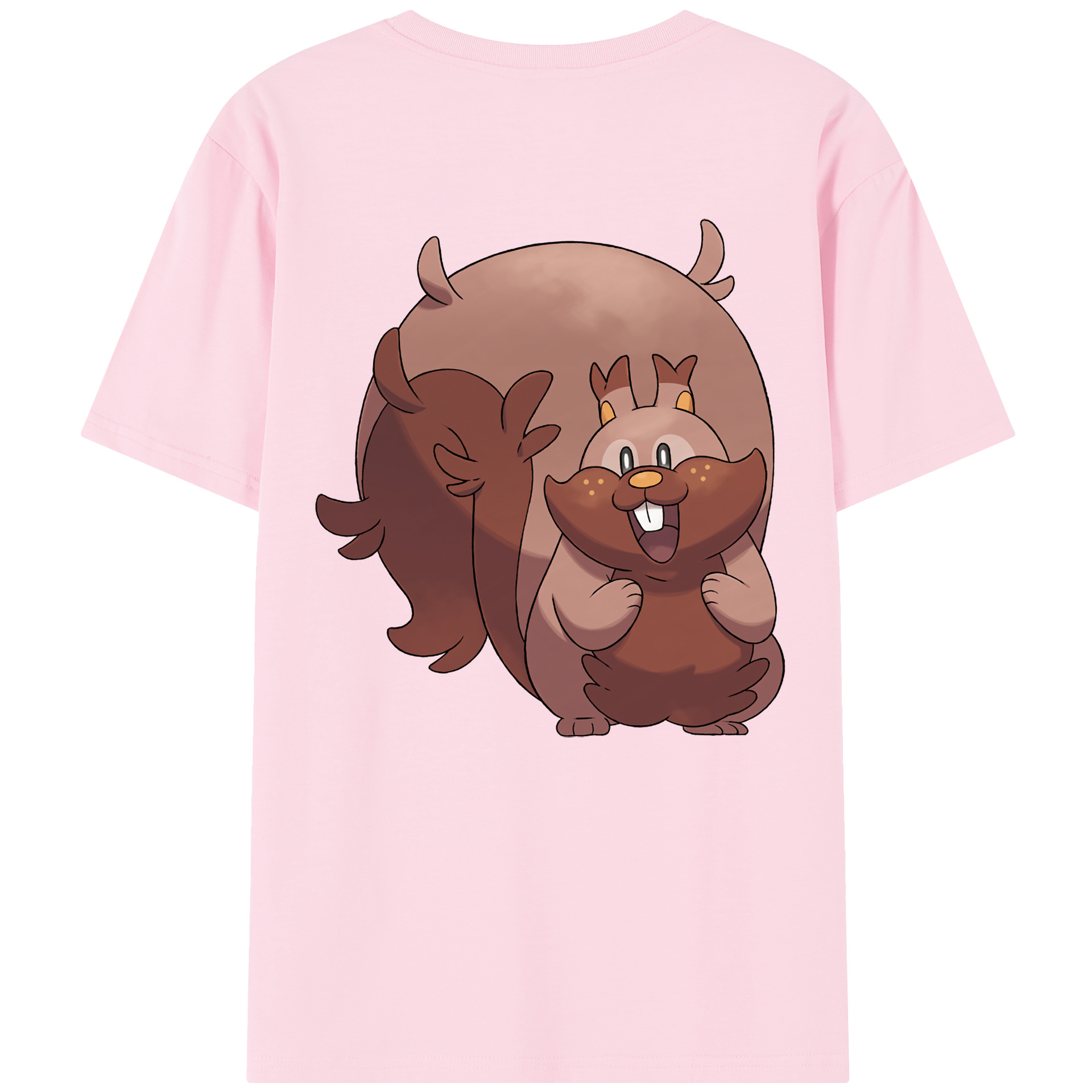 （画像用） ポケットモンスター Pokémon 綿100％半袖Tシャツ（背面プリント）