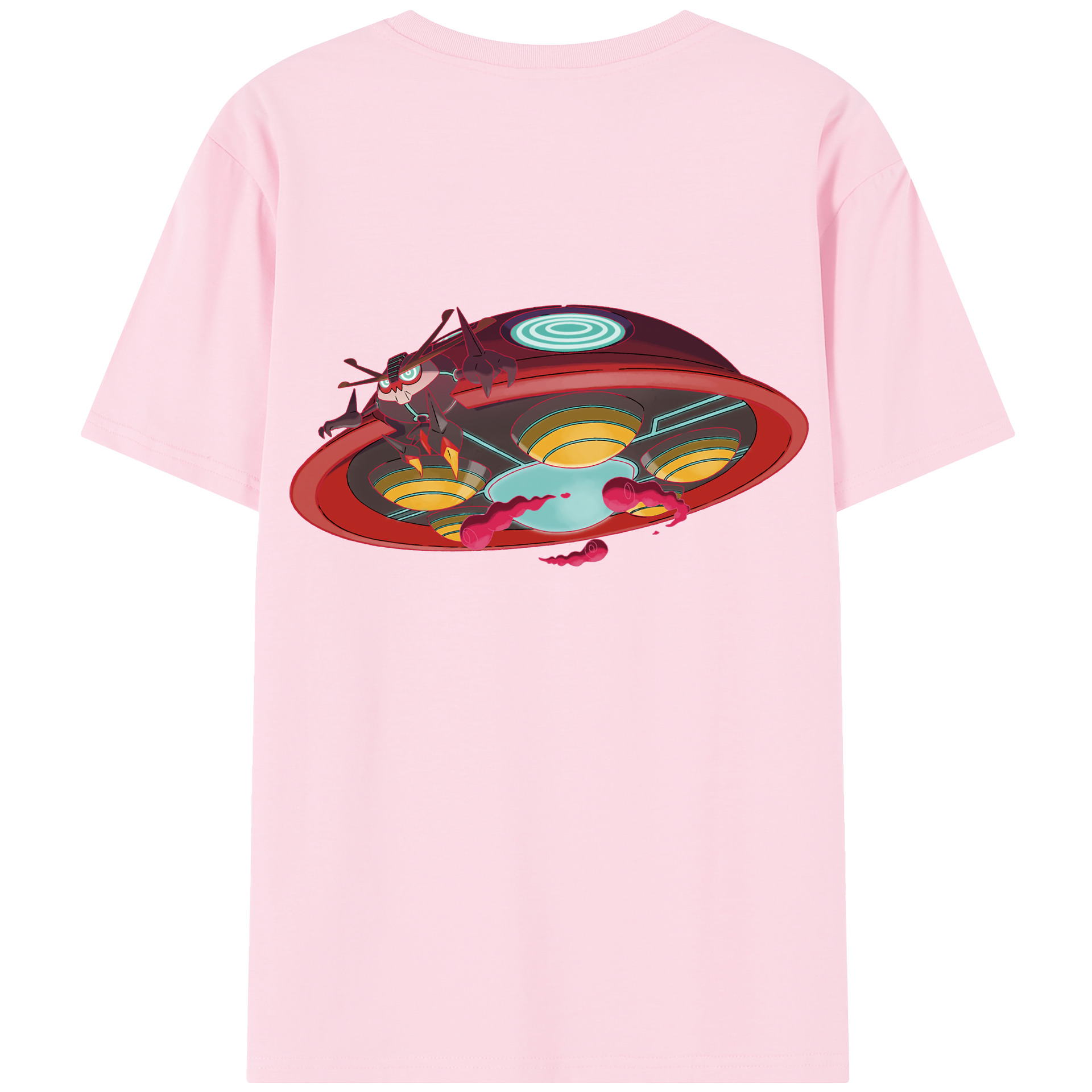 （画像用） ポケットモンスター Pokémon 綿100％半袖Tシャツ（背面プリント）